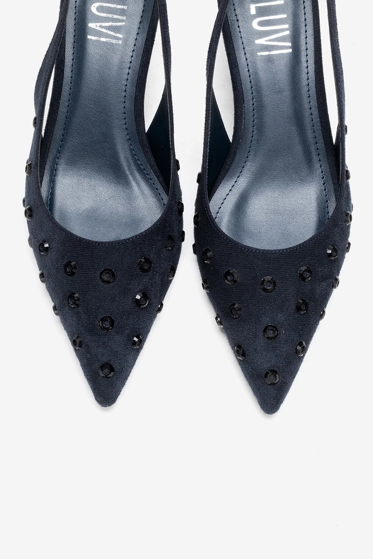 LOREX - Navy Stiletto Pump (Women) - Image 2