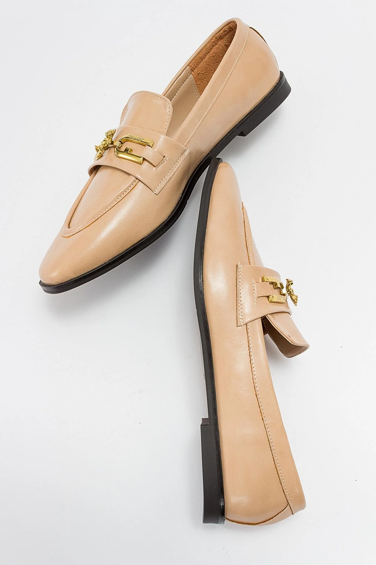 Lour - Beige Loafer (Women) - Image 2