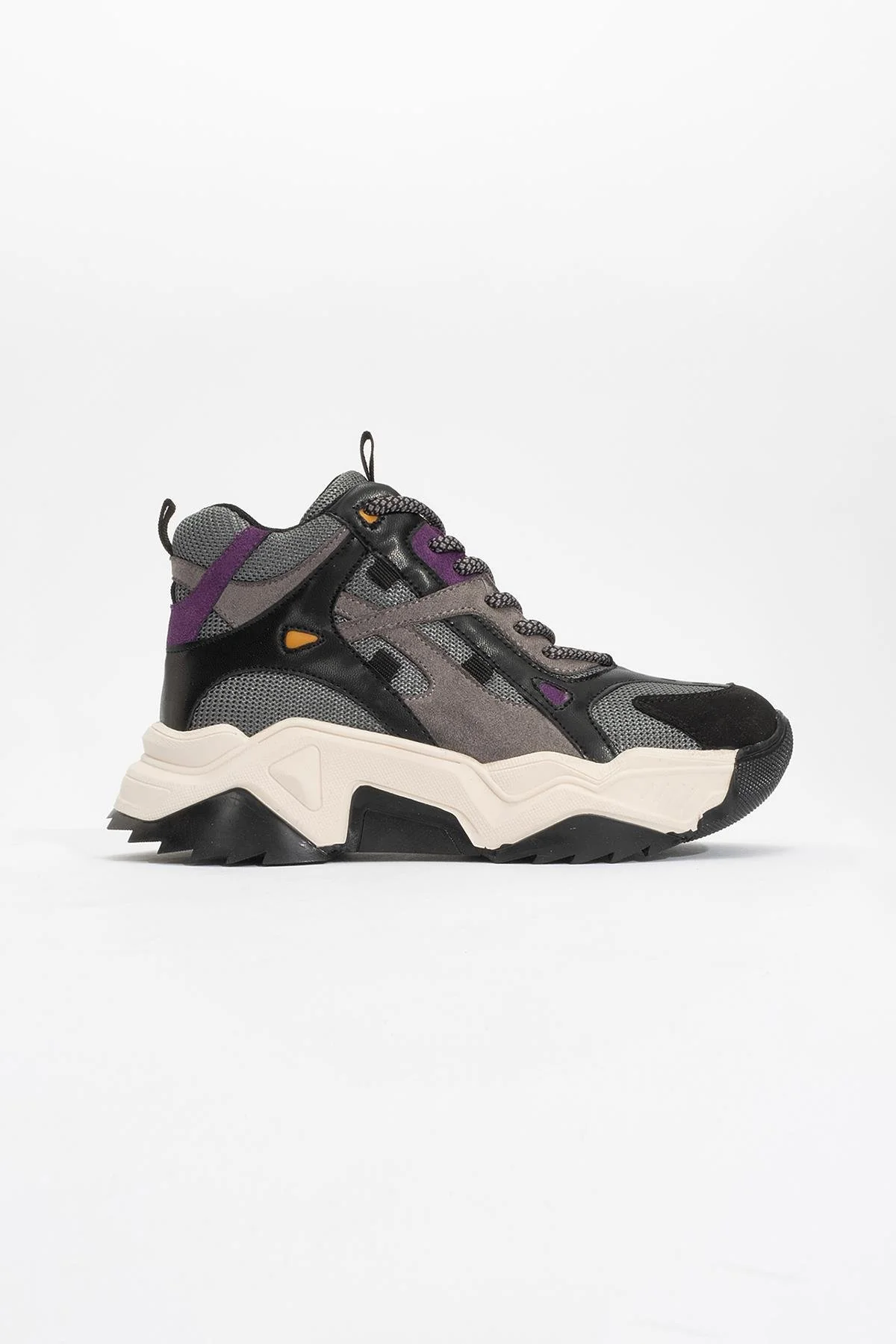 Lowel Black-Purple Sneaker Boot (Women) - Image 4