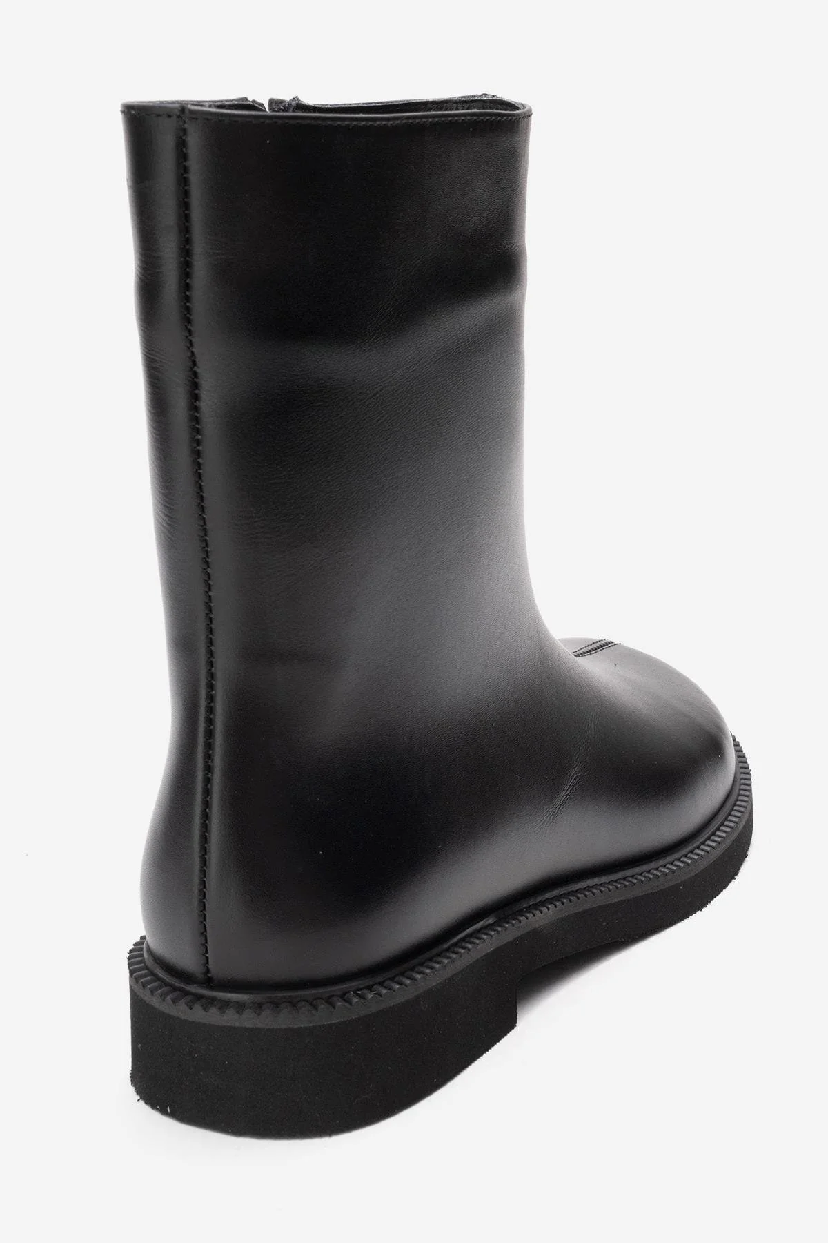 Lucano - Black Genuine Leather Ankle Boot (Women) - Image 5