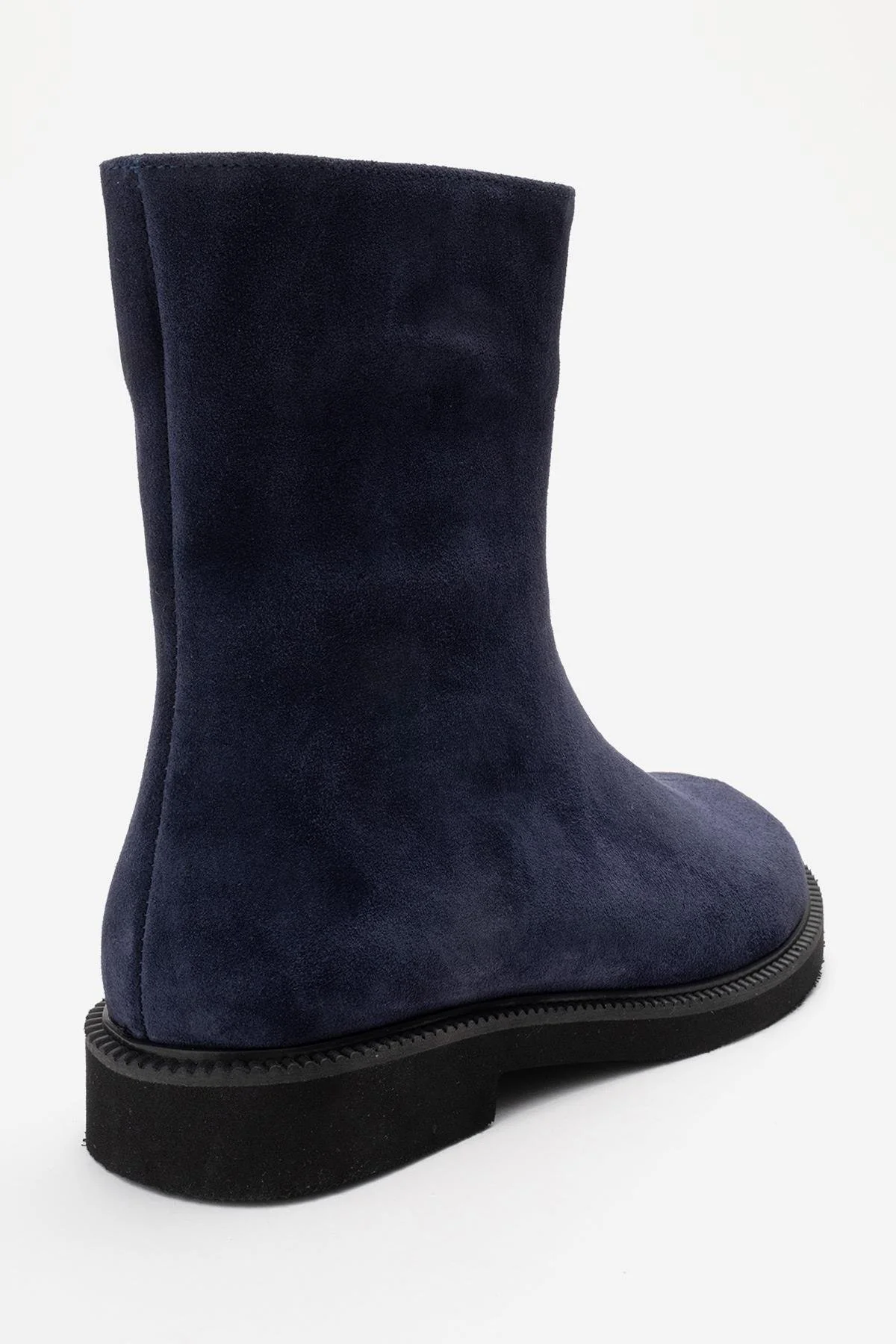 LUCANO - Navy Genuine Suede Leather Boot (Women) - Image 5