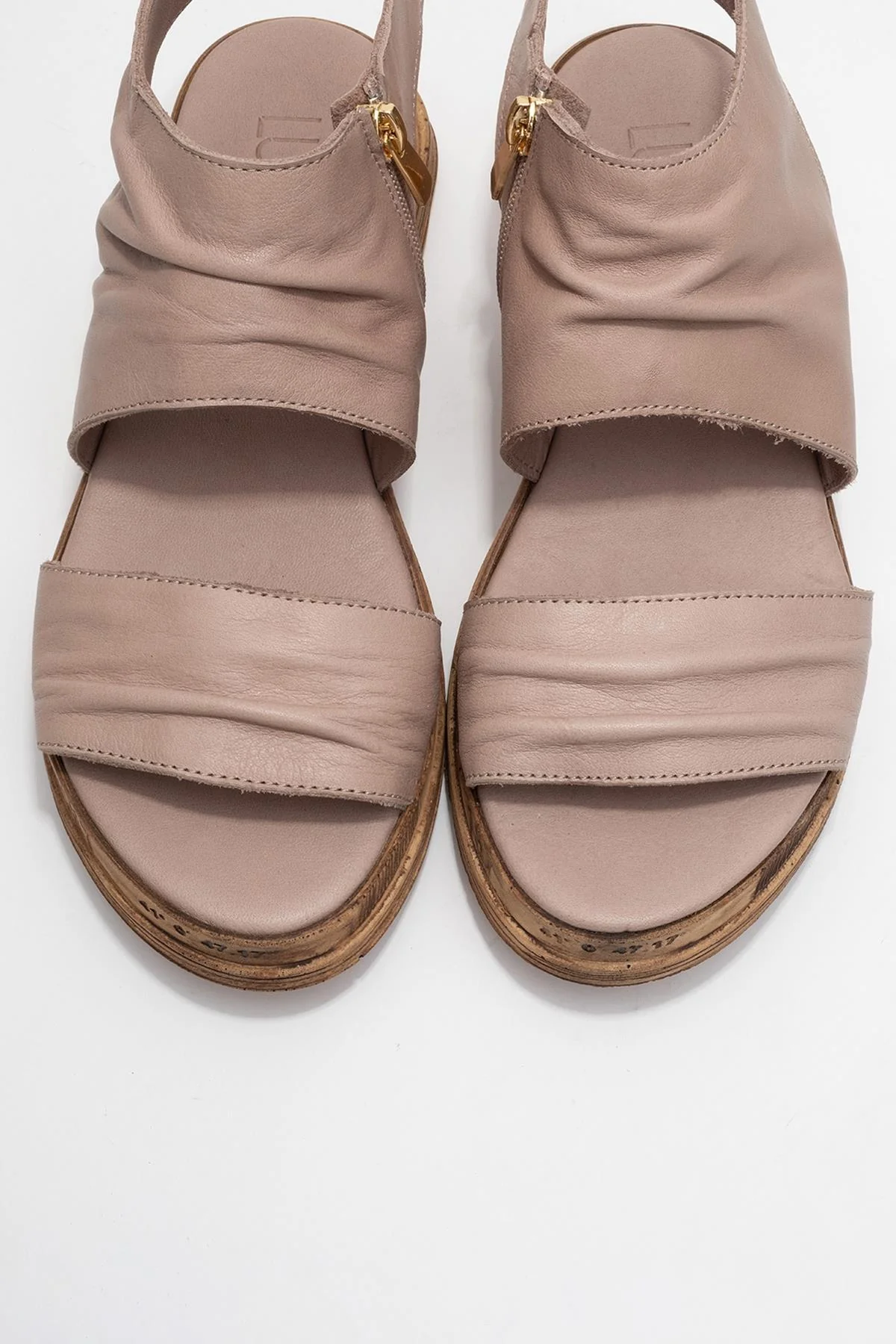 Lunas Stone Leather SideāZip Flat Heel Sandal (Women) - Image 2