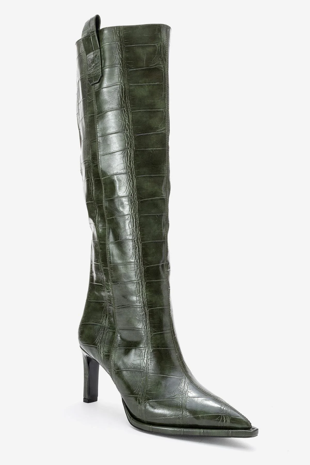 Lunelle - Emerald Pointed Toe Stiletto Heel Knee-High Boot (Women) - Image 3