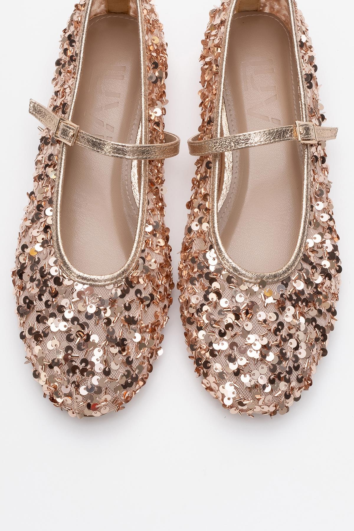 Lush - Rose Sequin Single-Band Ballet Flat (Women) - Image 2