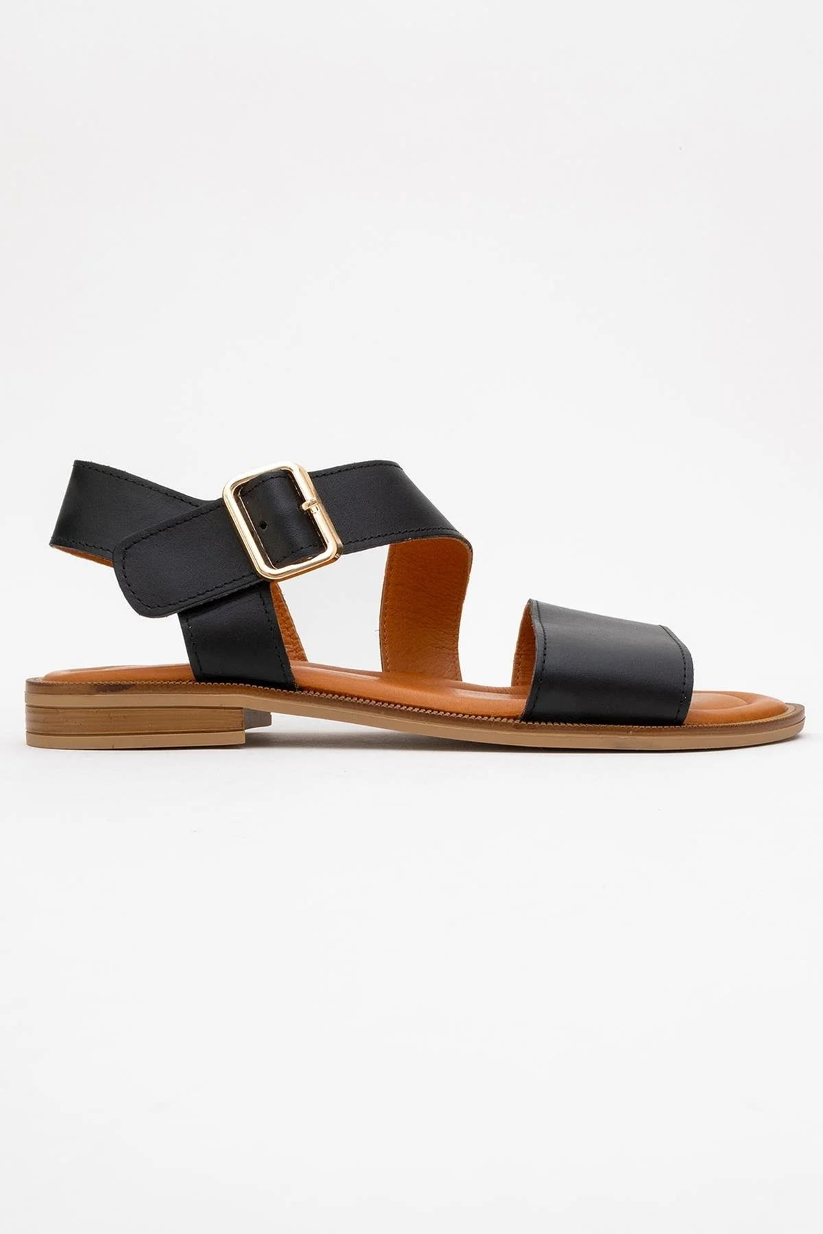 Majesty Black Leather Sandal (Women) - Image 6