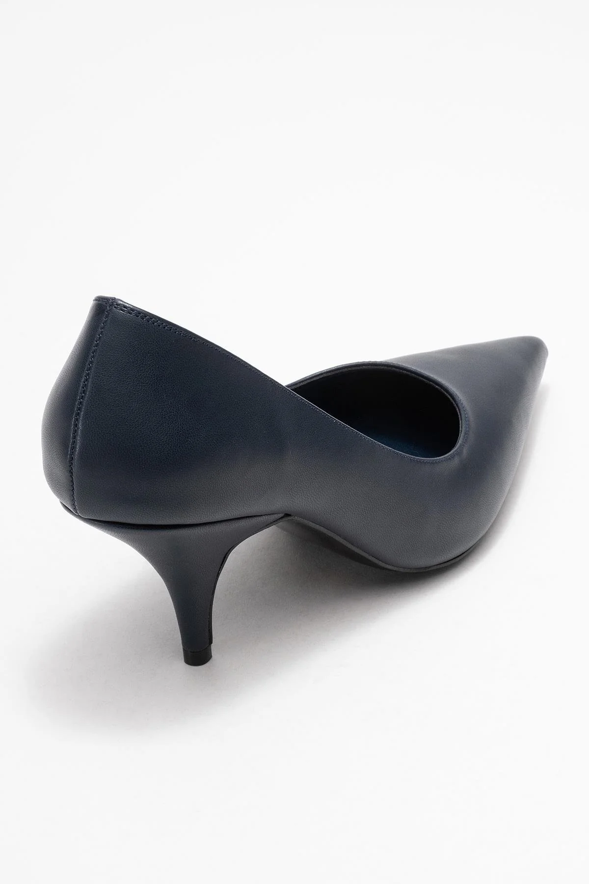 Marcus - Navy Heeled Pump (Women) - Image 5