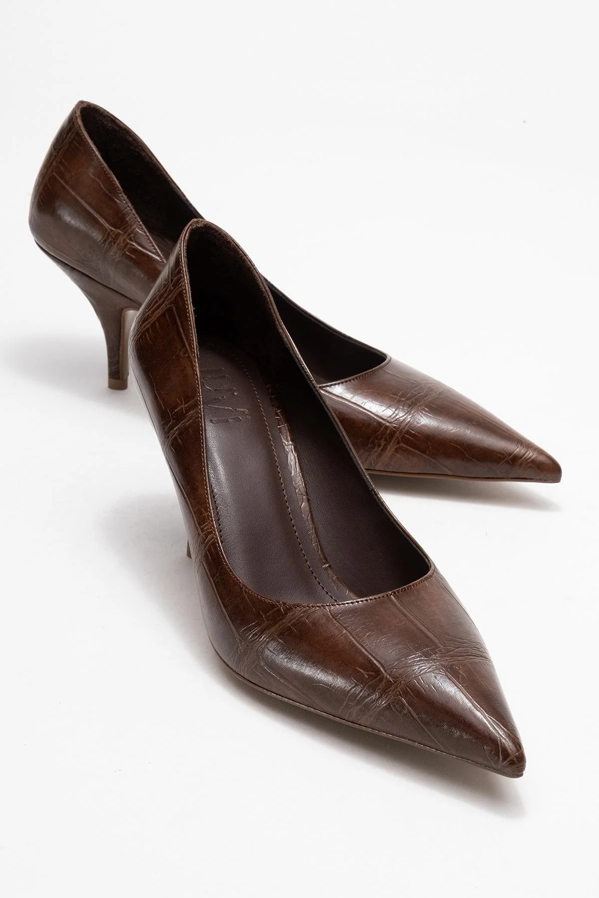 Marcus - Tan Printed Heeled Pump (Women)