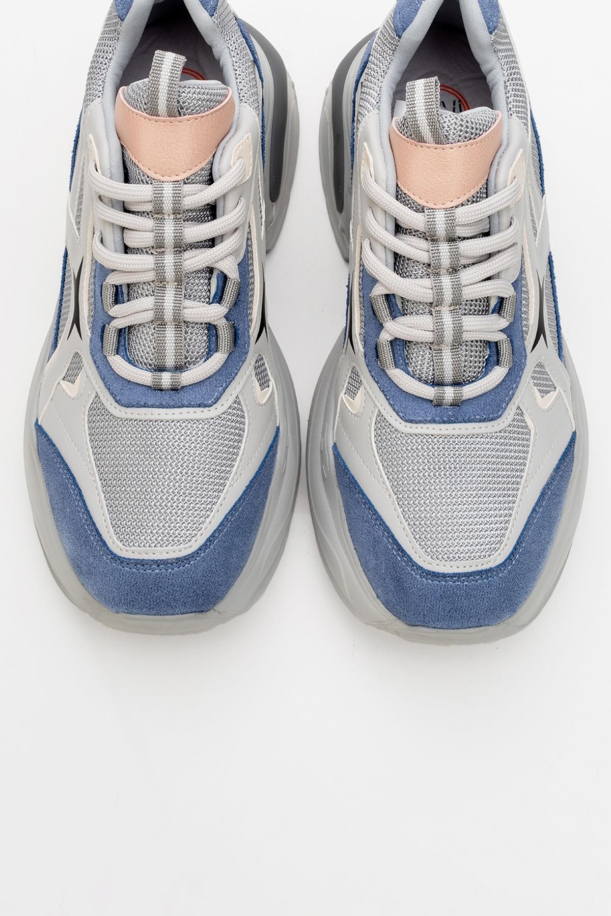 Marron - Blue Gray Sneaker (Women) - Image 2