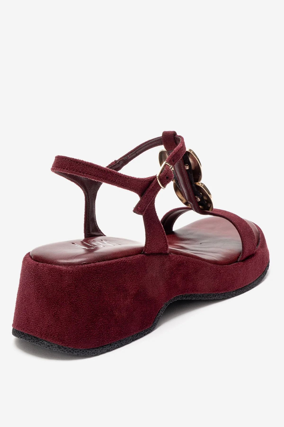 MATT - Burgundy Platform Sandal (Women) - Image 5