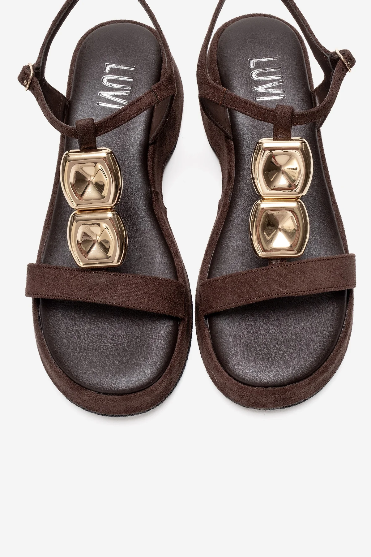 MATT - Cognac Platform Sandal (Women) - Image 2