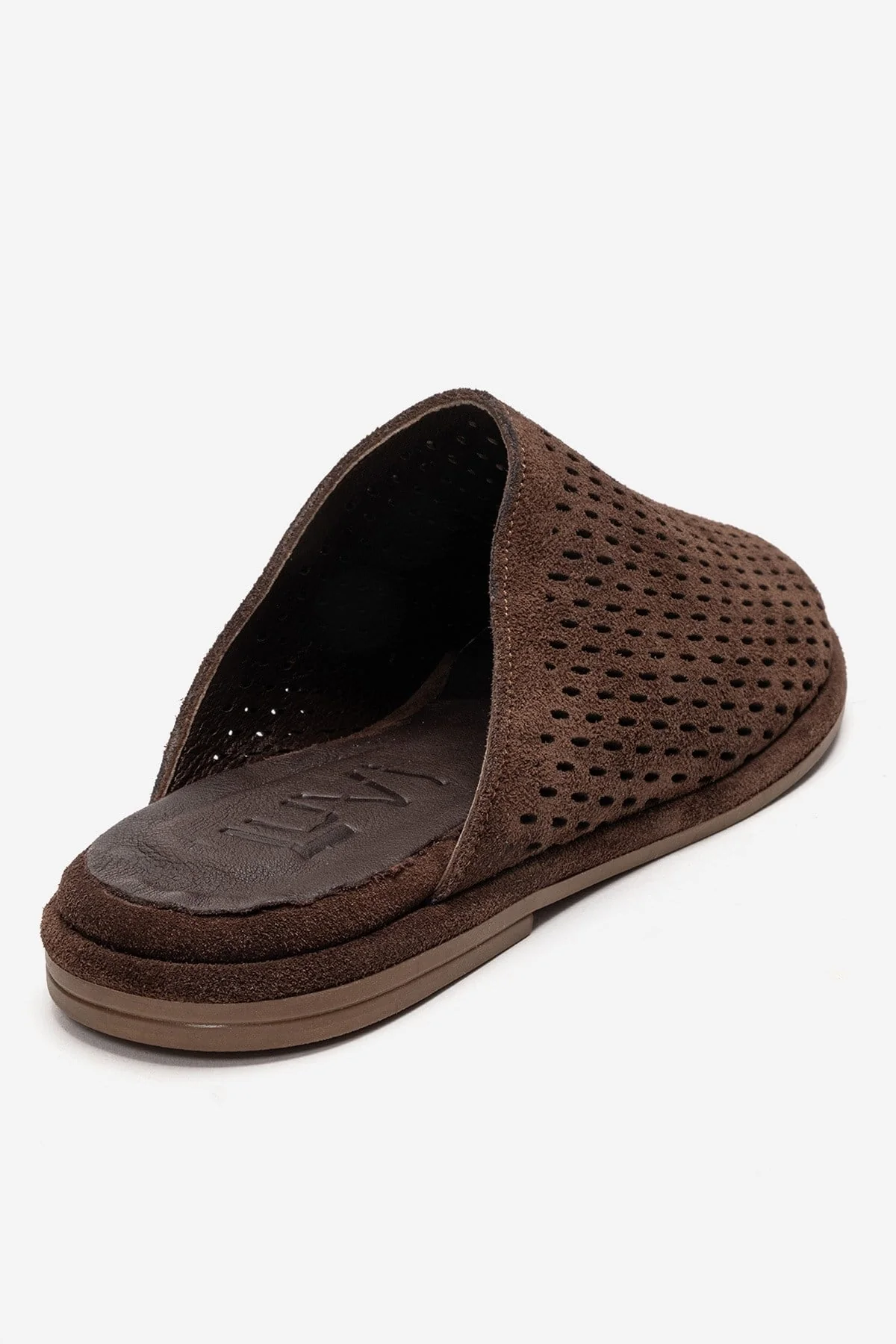Melara - Cognac Genuine Leather Closed-Toe Slide (Women) - Image 5