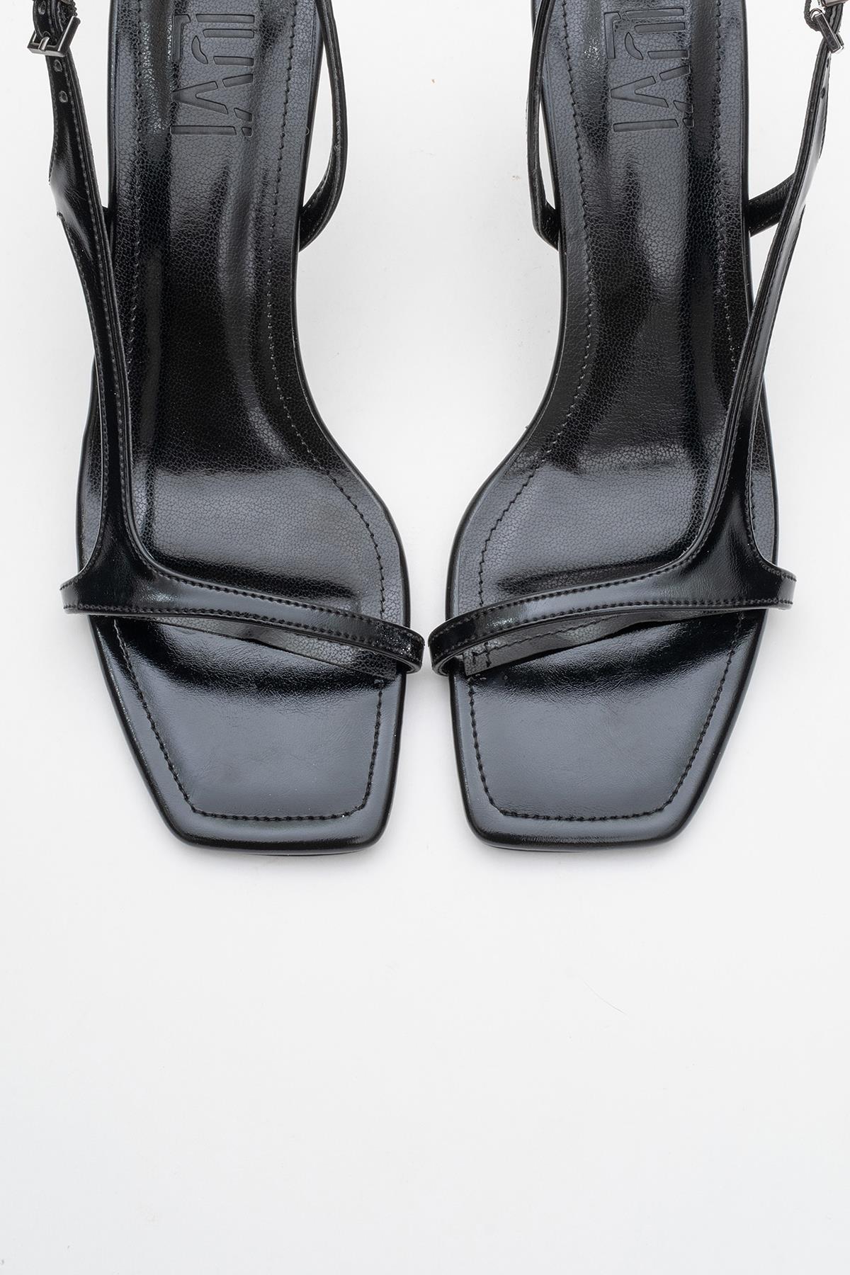 Melby - Black Heeled Shoe (Women) - Image 2