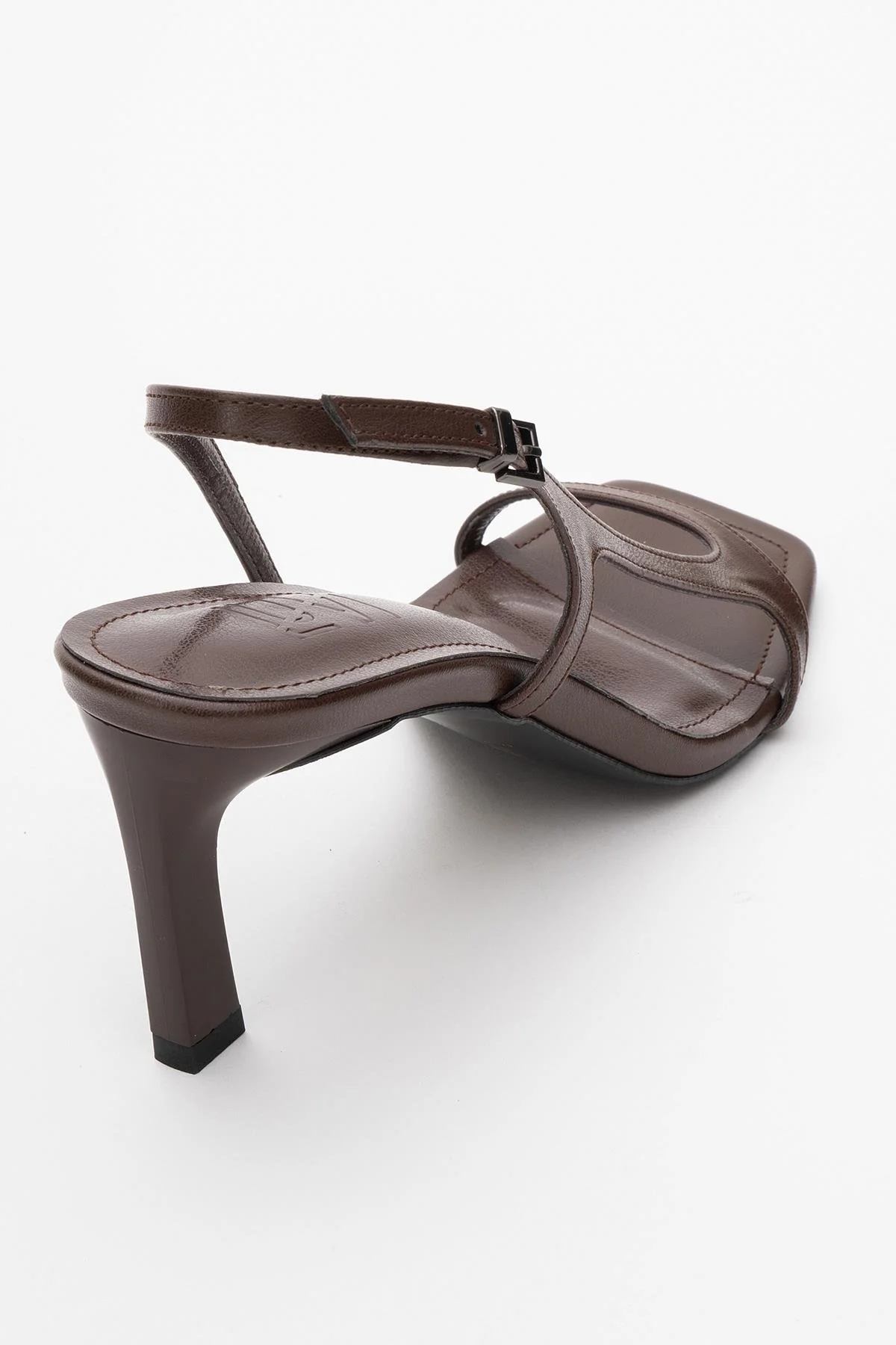 Melby - Brown Heeled Sandal (Women) - Image 5
