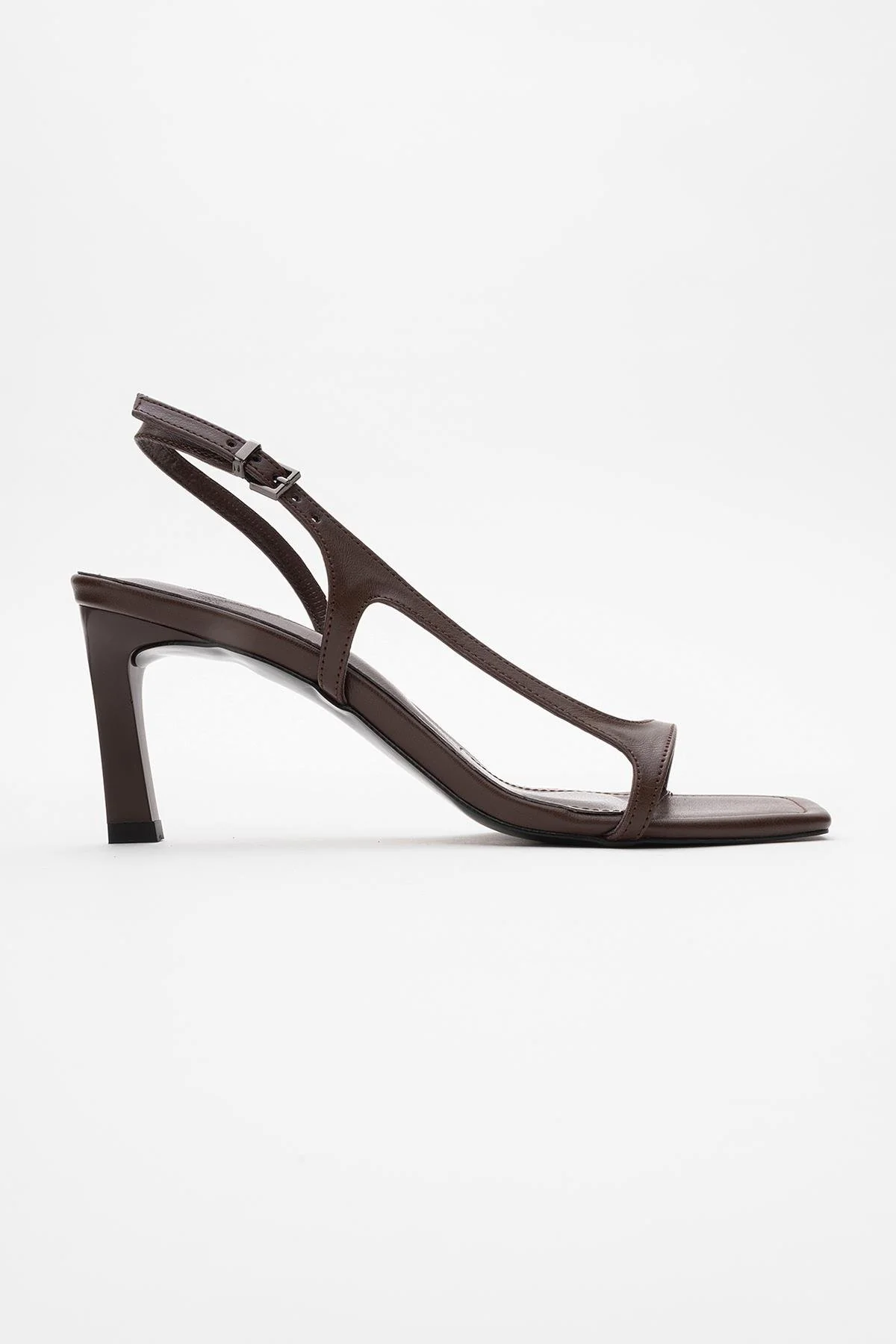Melby - Brown Heeled Sandal (Women) - Image 6