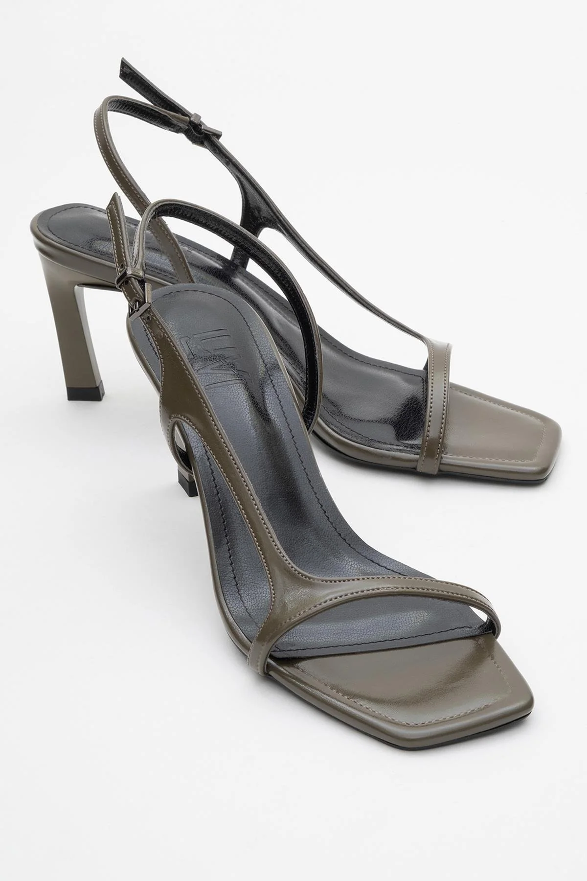 Melby - Khaki Heeled Shoe (Women)