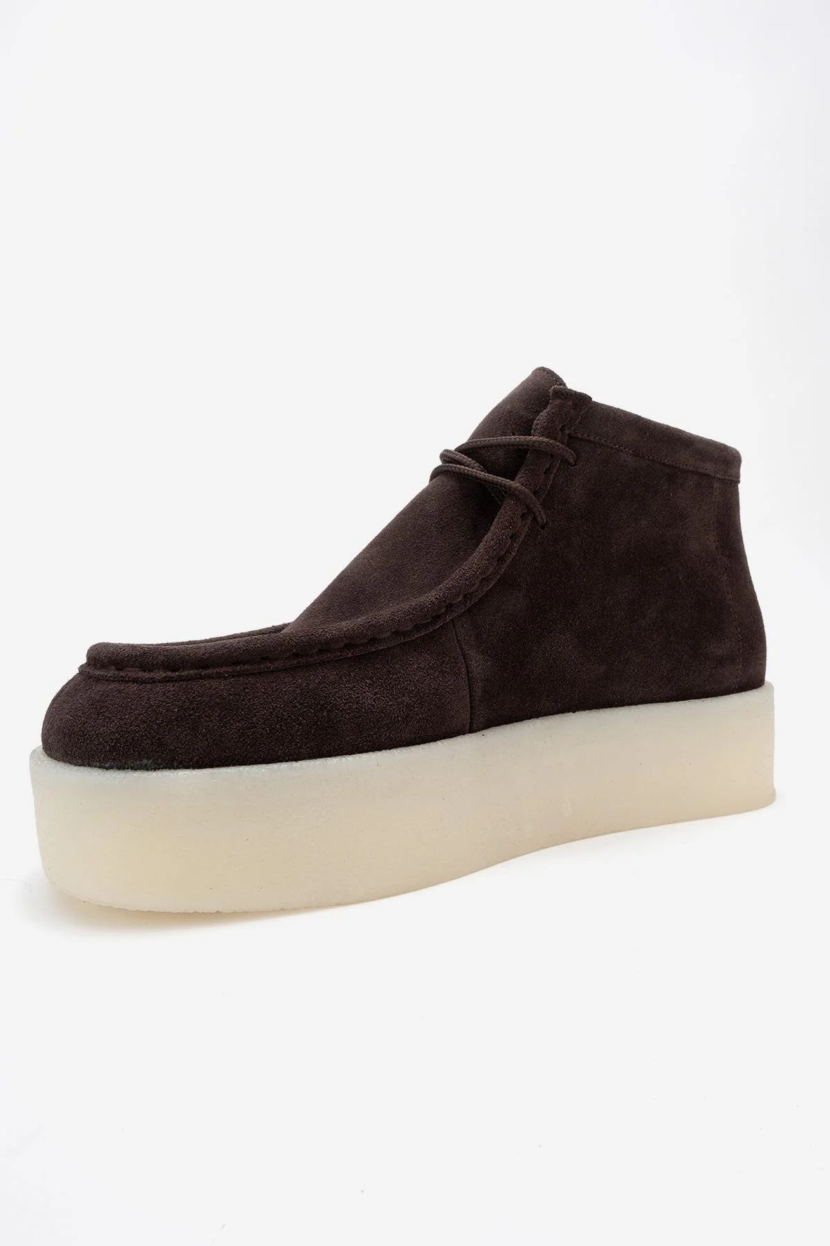 Melia - Brown Suede Genuine Leather Ankle Boot (Women) - Image 4