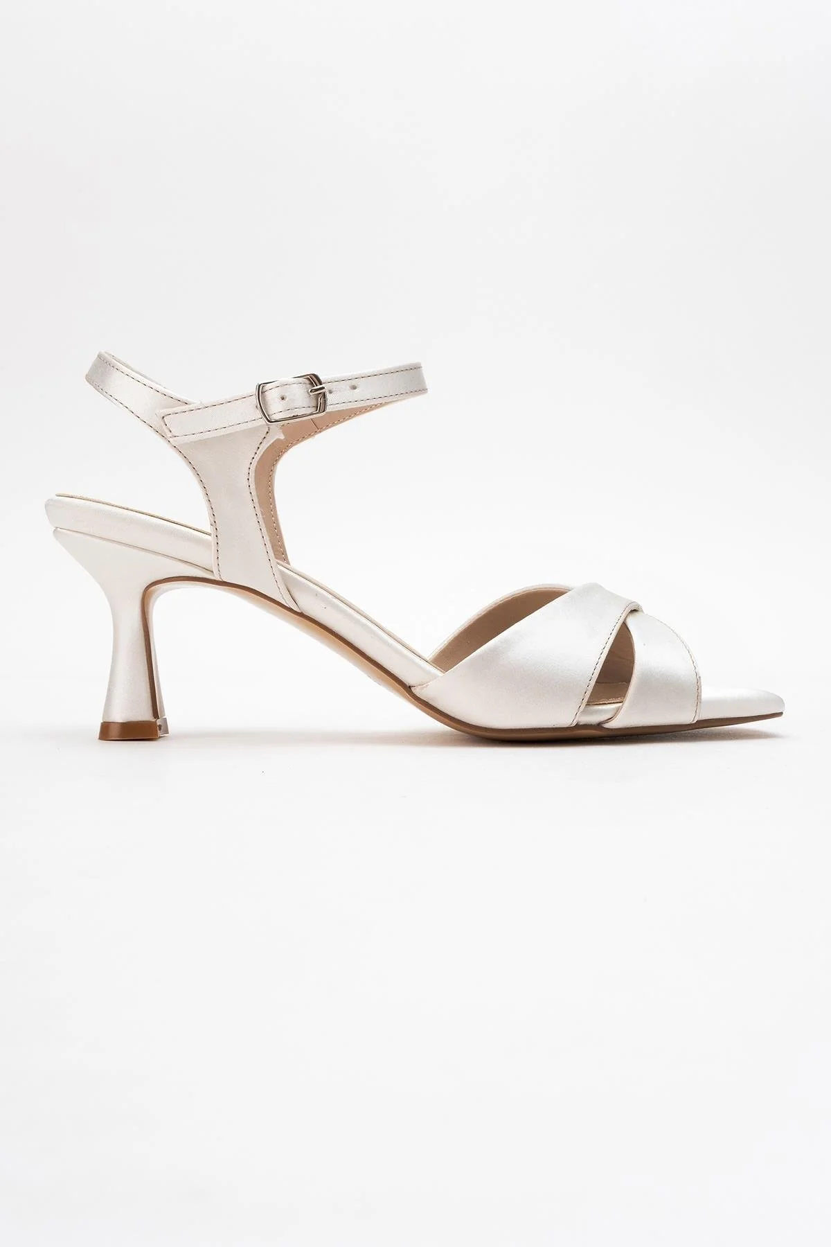 Melin - Pearl Satin Cross-Strap Stiletto Pump (Women) - Image 6