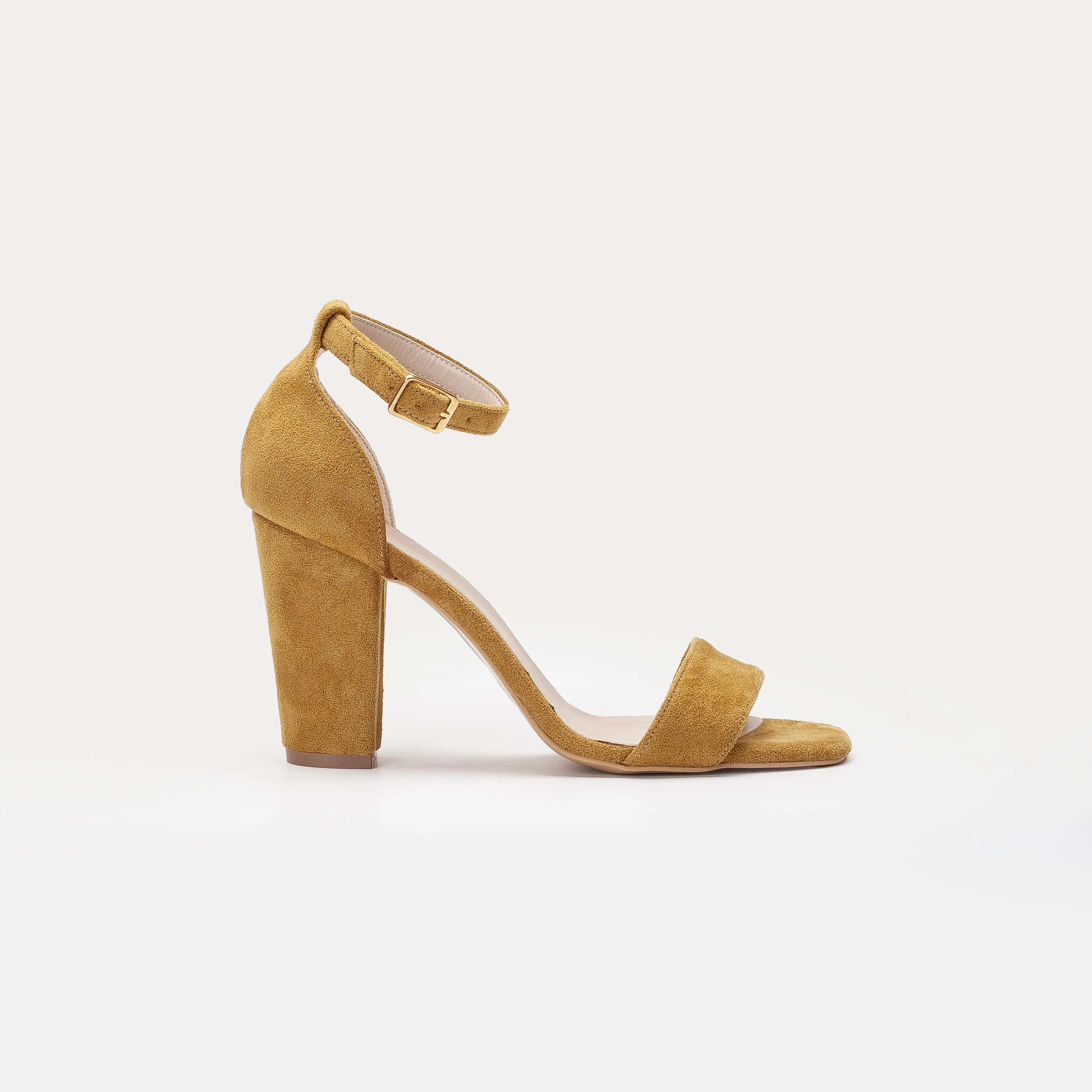 Melissa - Mustard Yellow Sandals with Pearls - Image 6