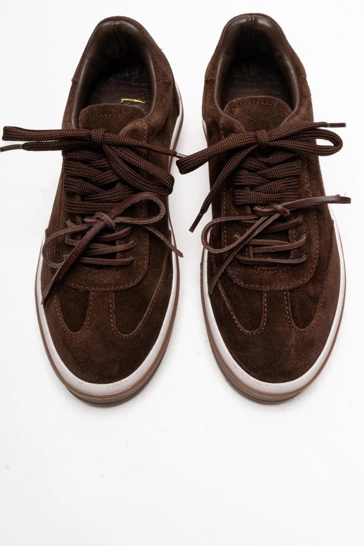 Melle - Brown Genuine Leather Sneaker (Women) - Image 2