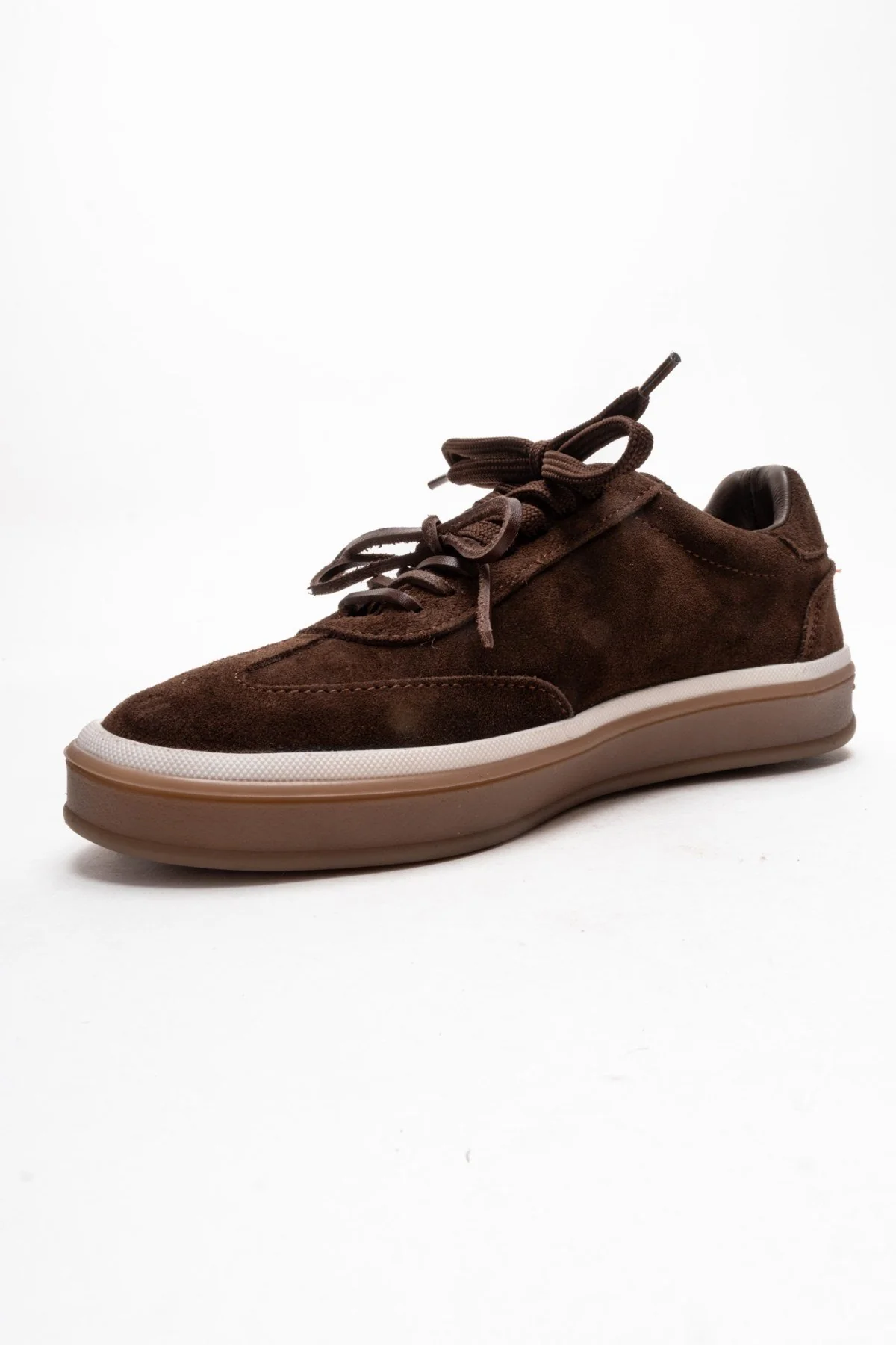 Melle - Brown Genuine Leather Sneaker (Women) - Image 6