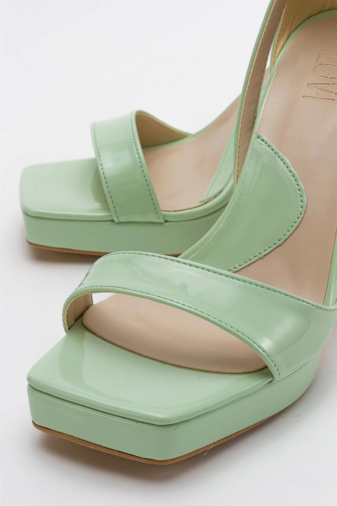 Mersia - Green Patent High Heel Pump (Women) - Image 3