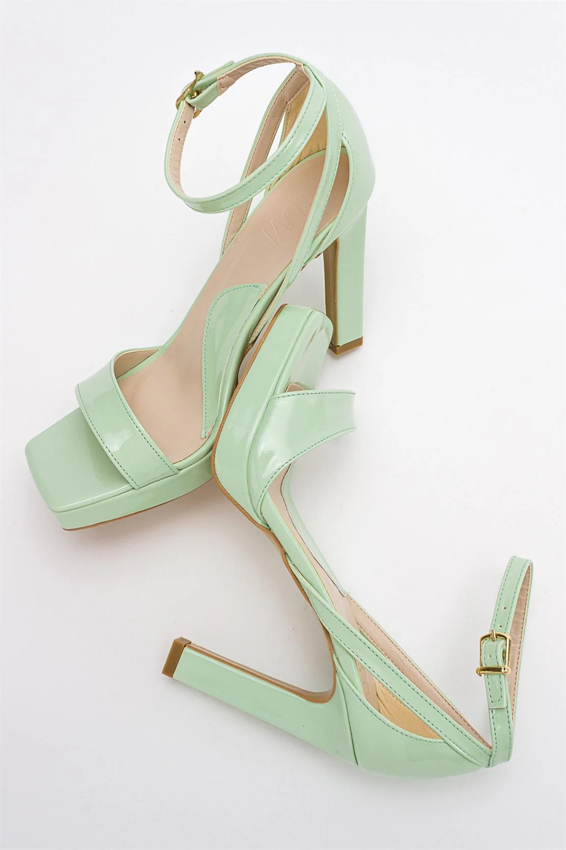 Mersia - Green Patent High Heel Pump (Women) - Image 5
