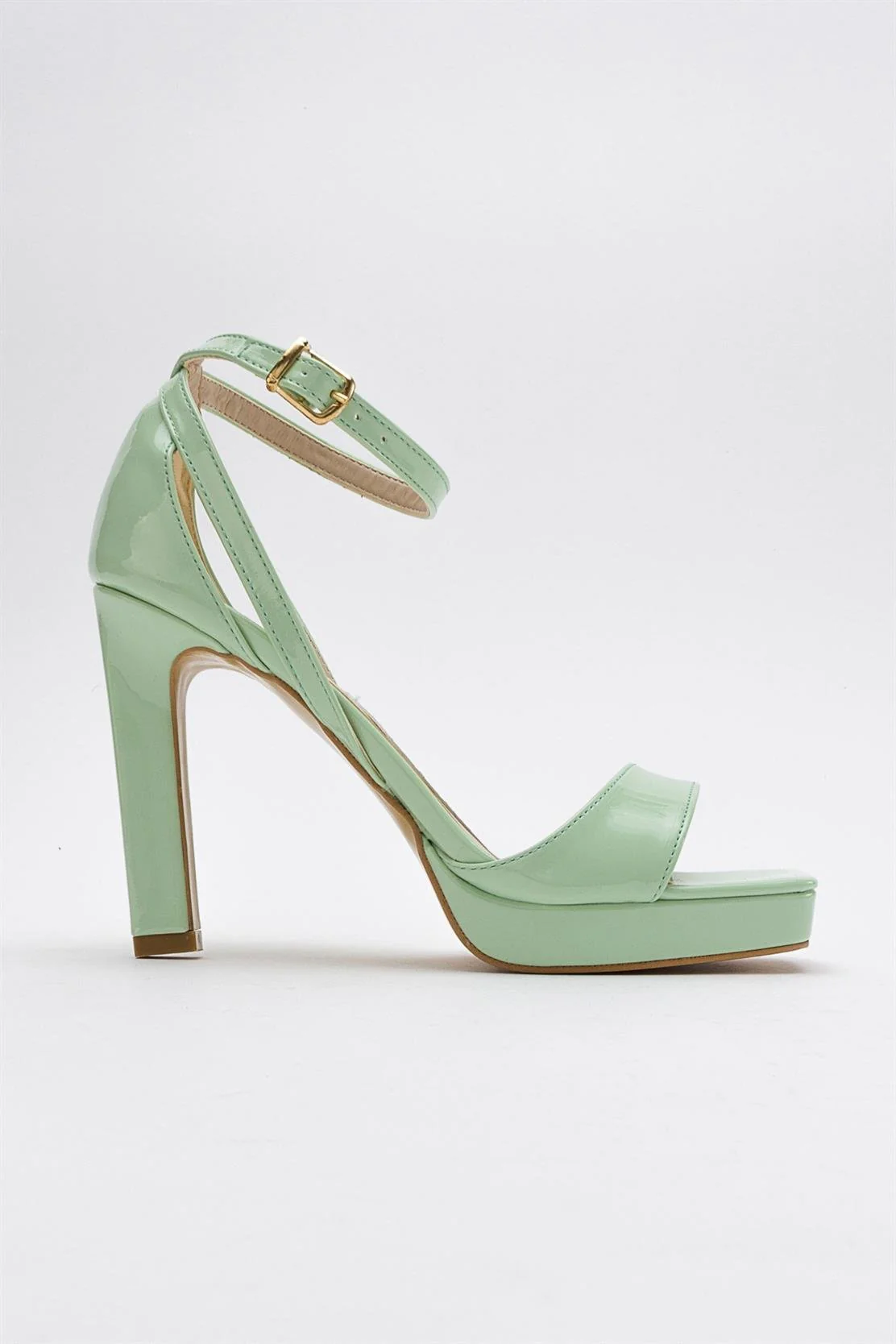 Mersia - Green Patent High Heel Pump (Women) - Image 6