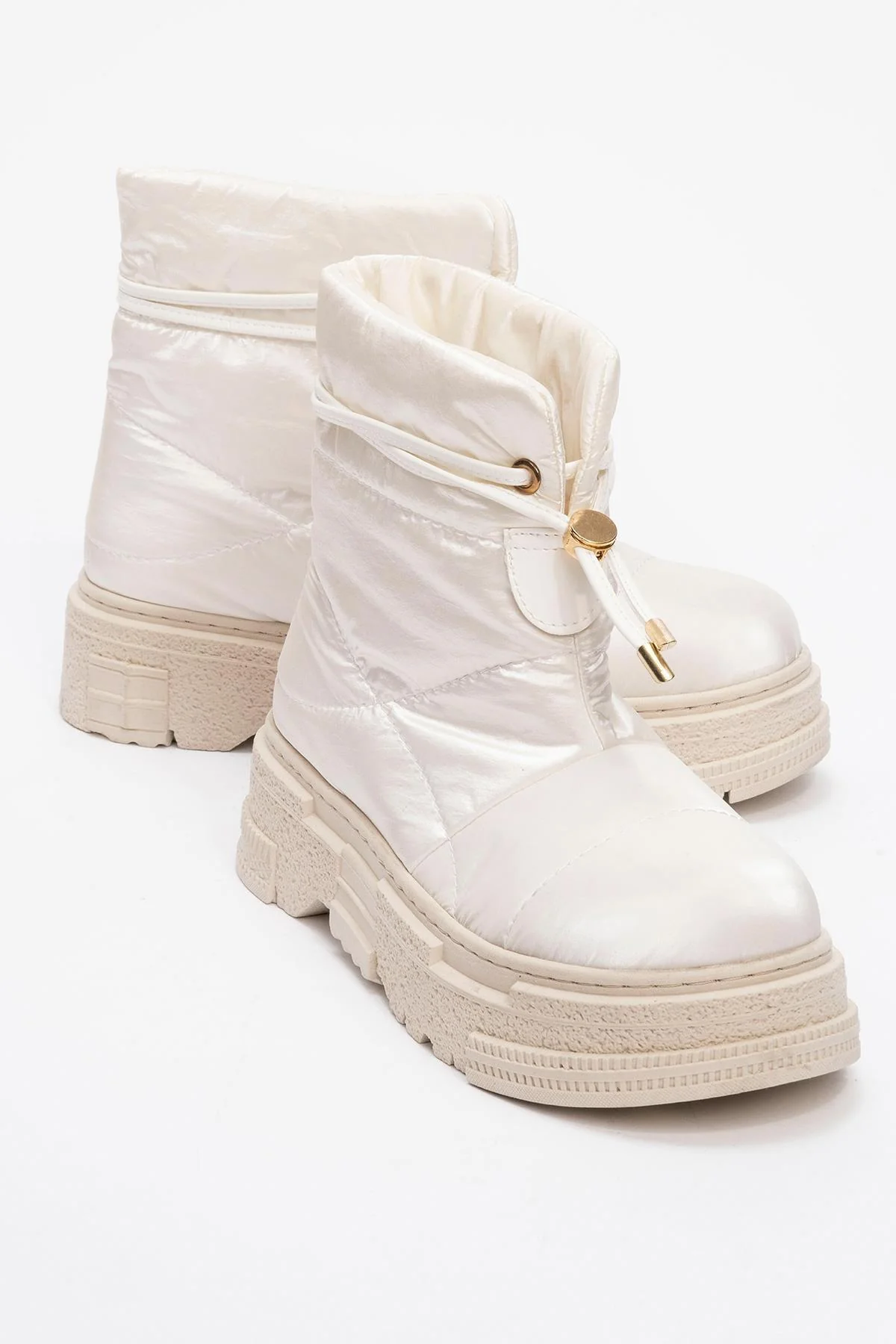 Mesta - White Parachute Boot (Women)