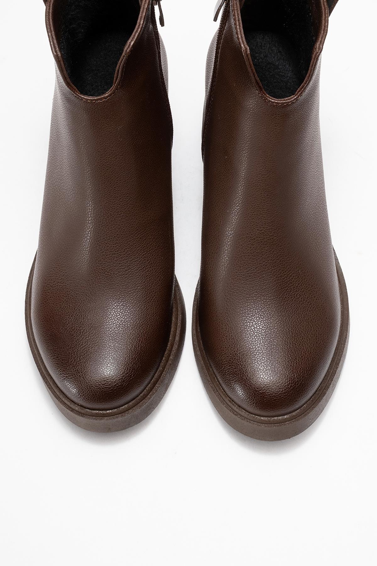 Mier - Brown Ankle Boot (Women) - Image 2
