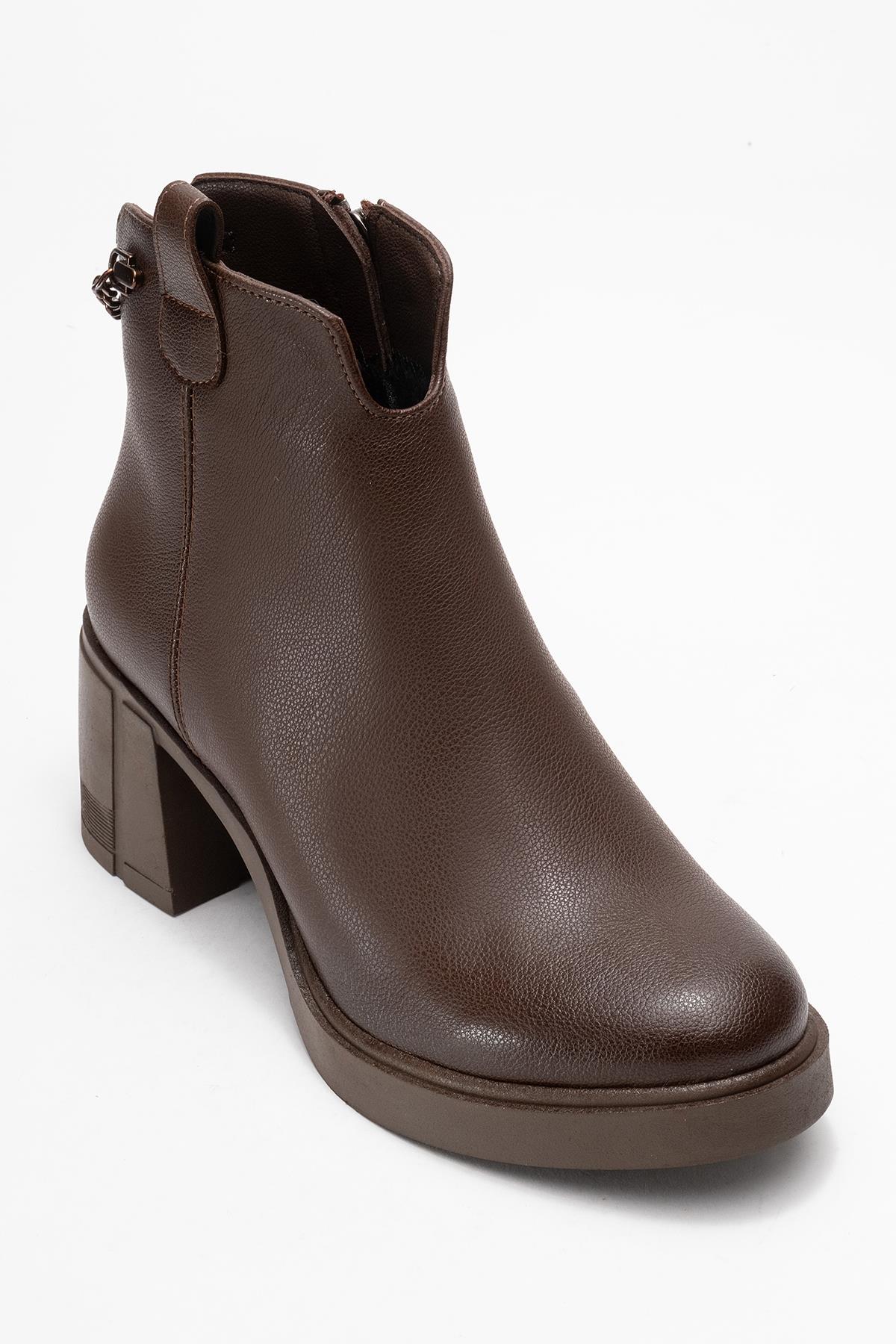 Mier - Brown Ankle Boot (Women) - Image 3