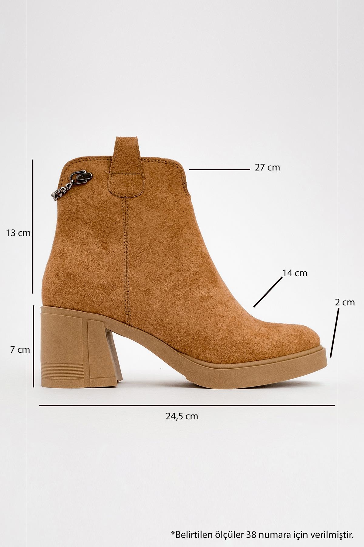 Mier - Cognac Suede Boot (Women) - Image 4