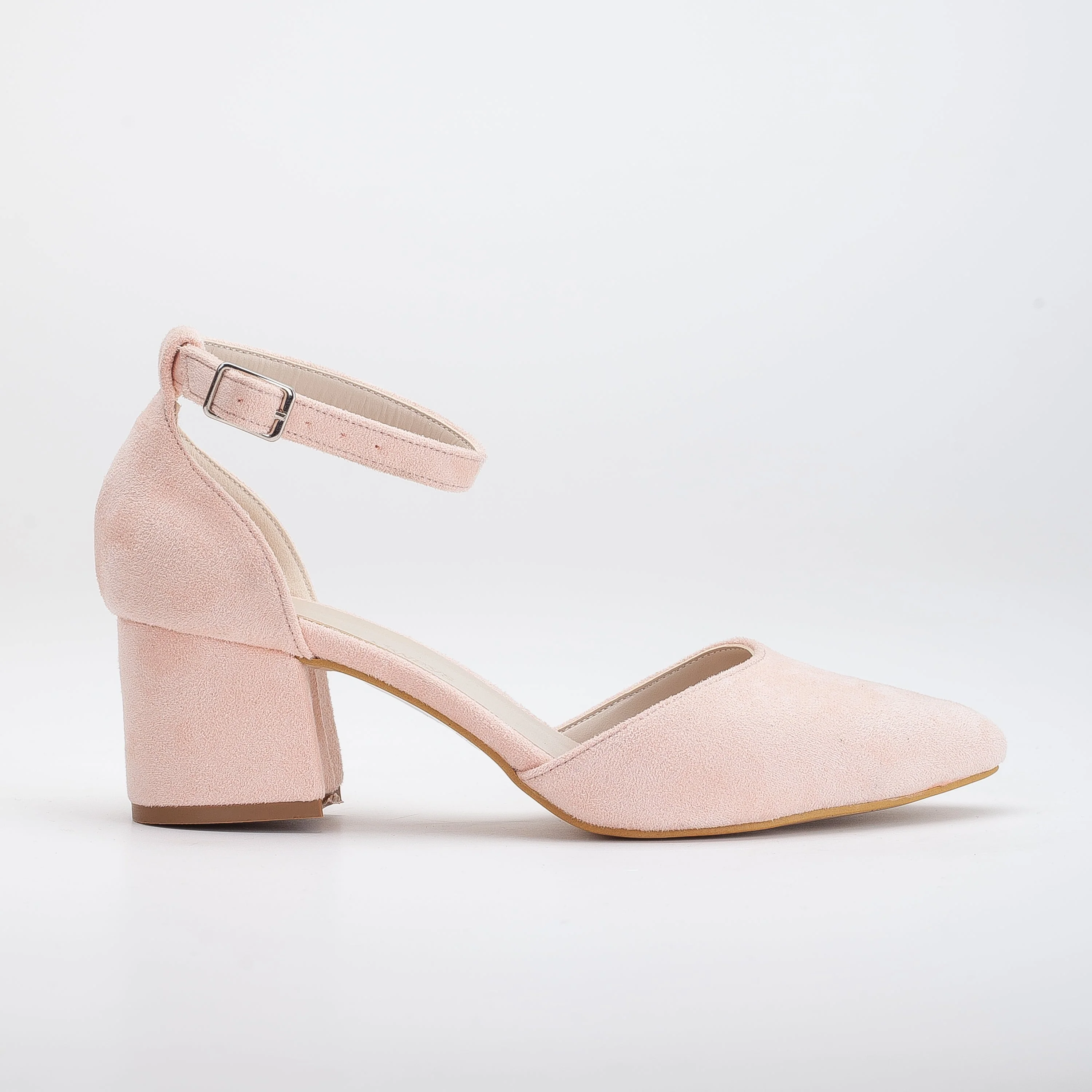 Miranda - Coral Pink Shoes with Pearls - Image 8