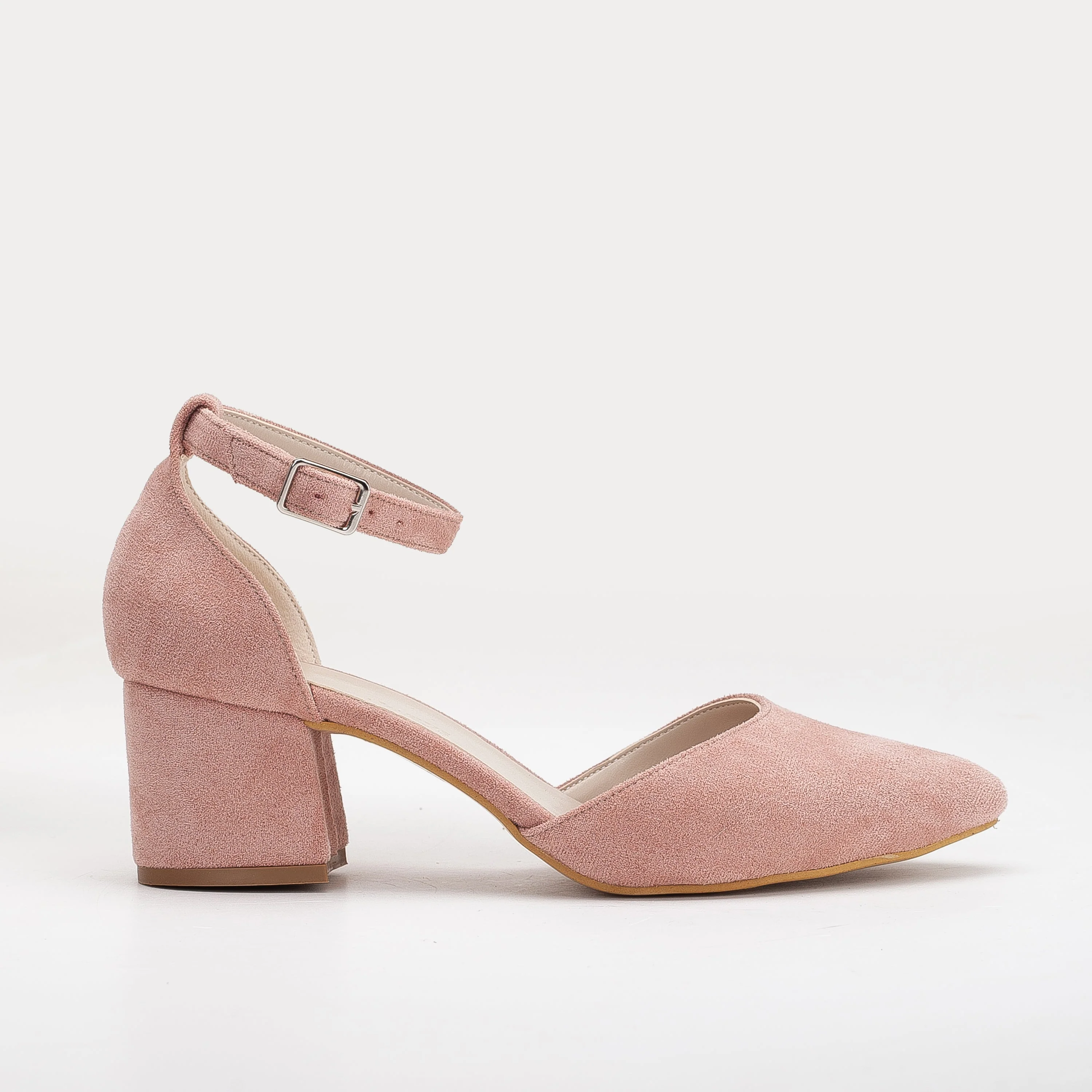 Miranda - Dusty Pink Shoes with Pearls - Image 8