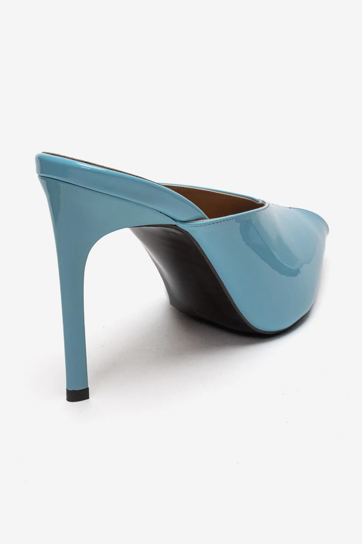 Mirena - Blue Genuine Leather Stiletto Mule (Women) - Image 5