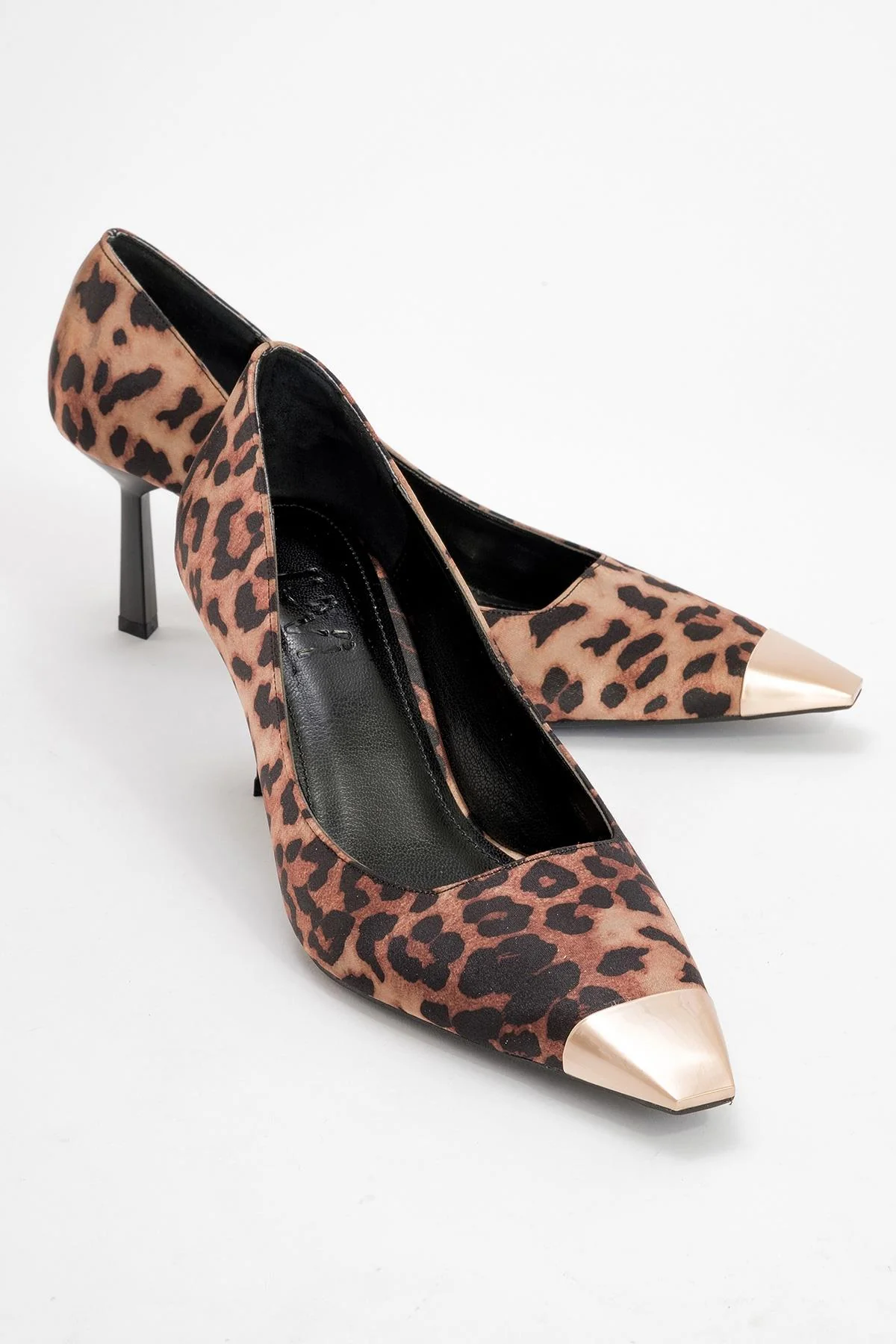 Moanda - Black/Yellow Patterned Stiletto Pump (Women)