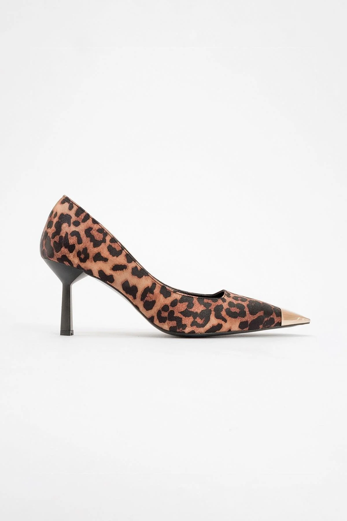 Moanda - Black/Yellow Patterned Stiletto Pump (Women) - Image 4