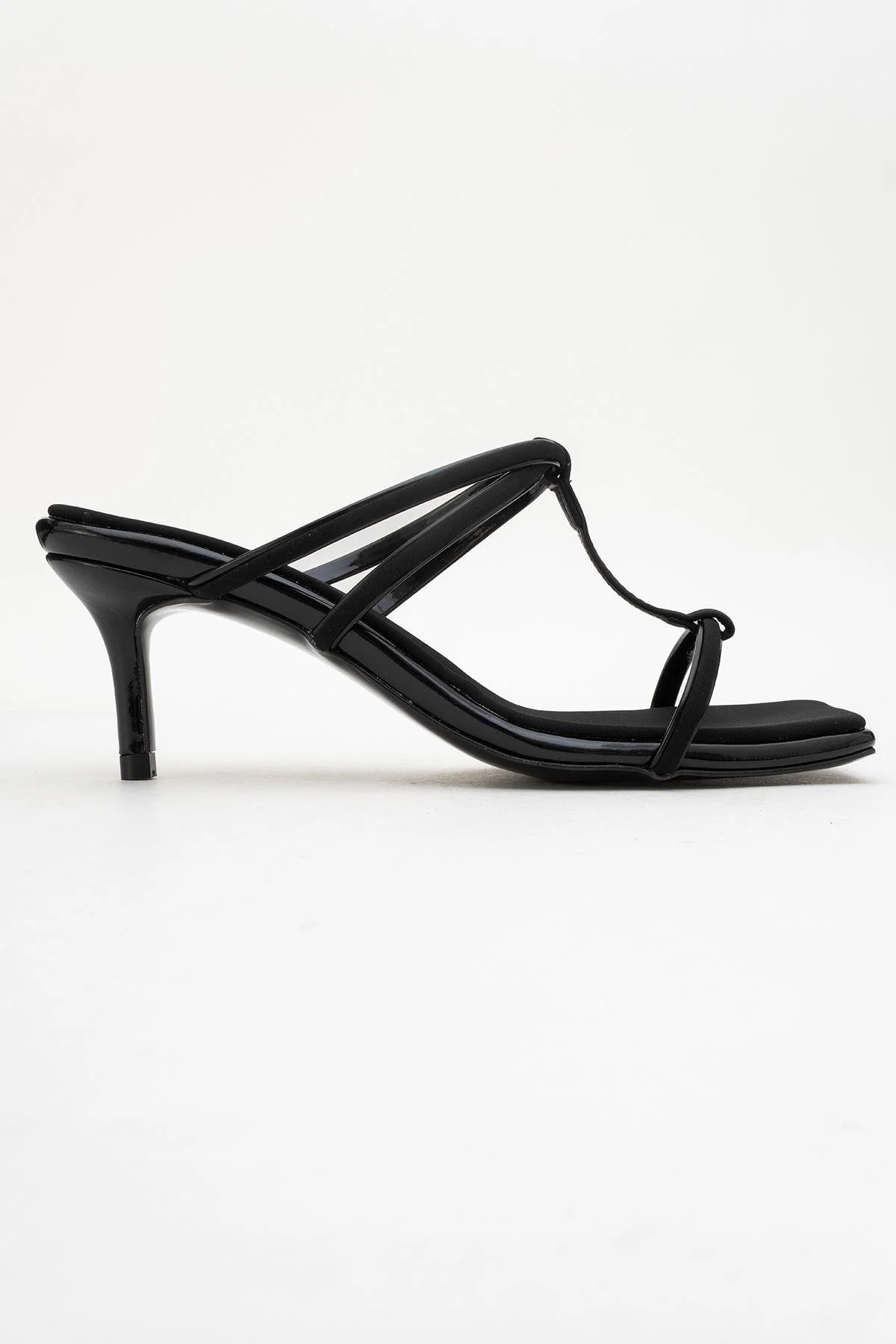 Mocha Black Square‑Toe Thin‑Strap Heel Sandal (Women) - Image 6
