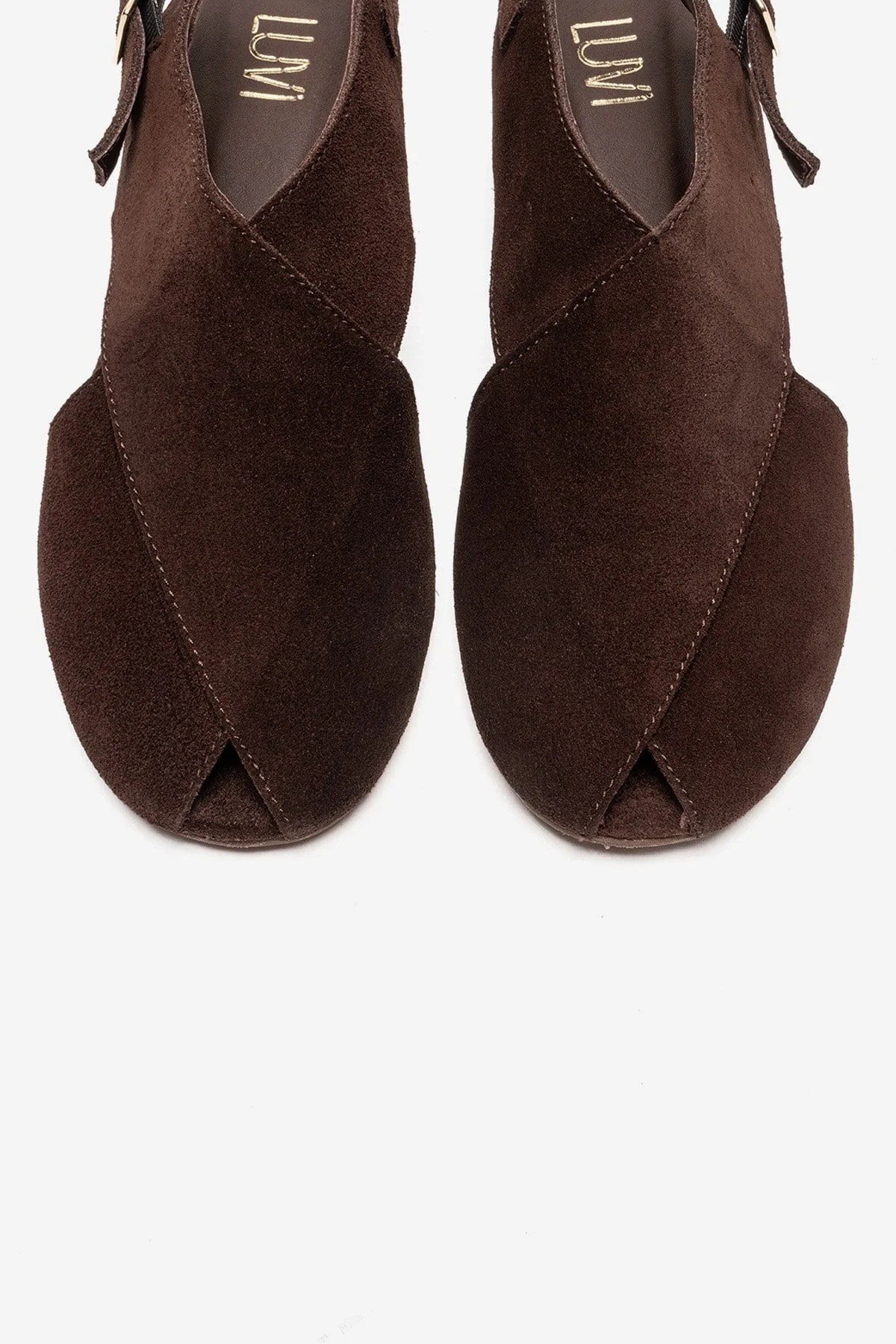 Monaro - Brown Genuine Leather Sandal (Women) - Image 2