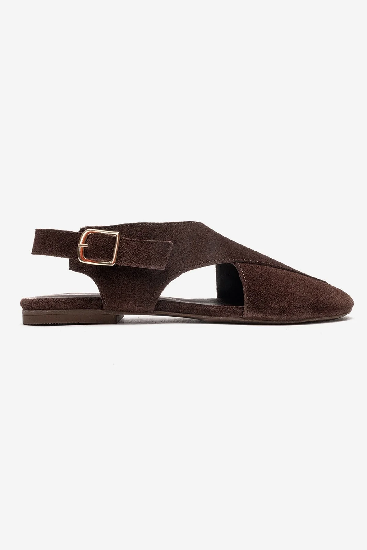 Monaro - Brown Genuine Leather Sandal (Women) - Image 4