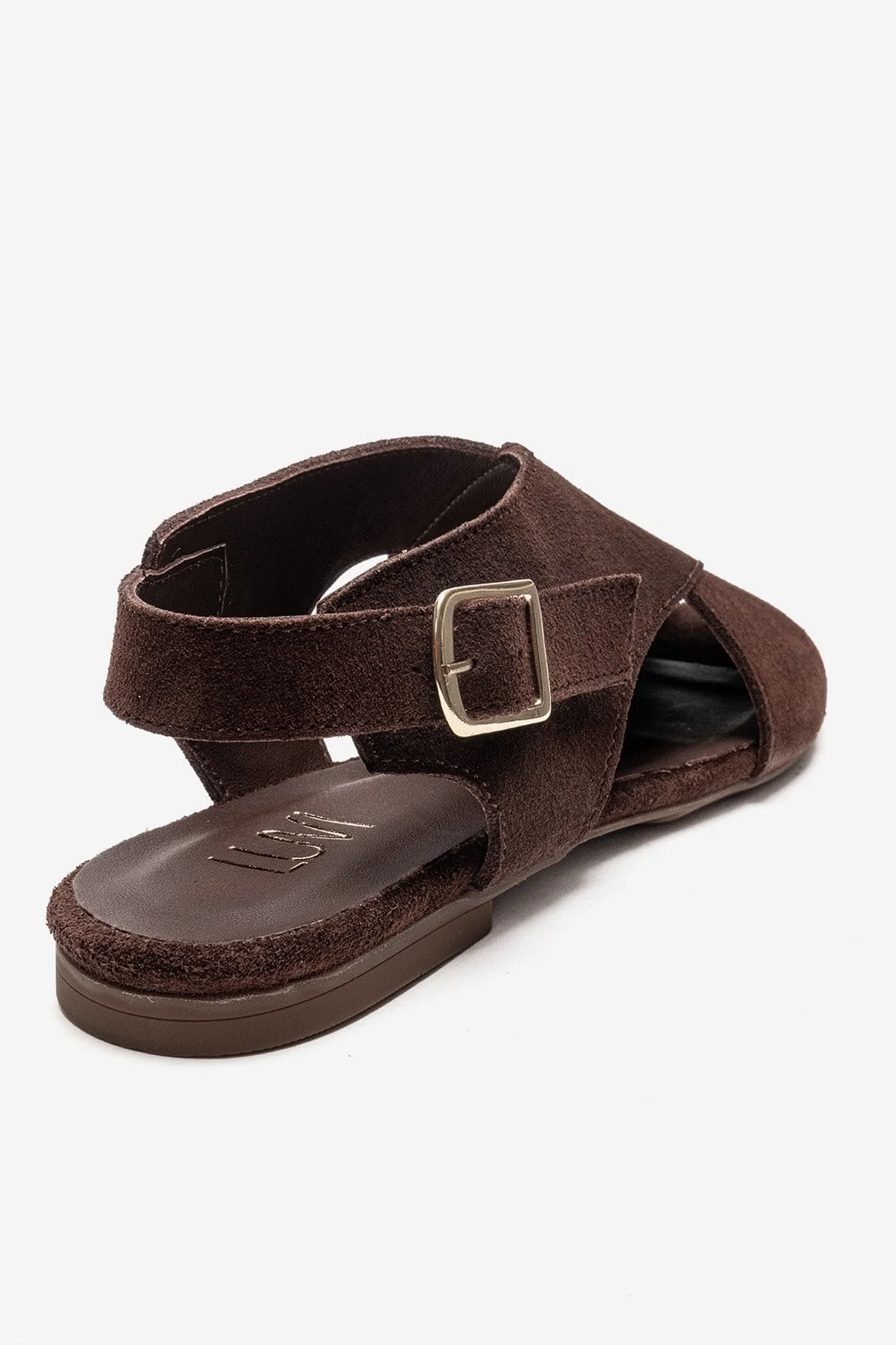 Monaro - Brown Genuine Leather Sandal (Women) - Image 5