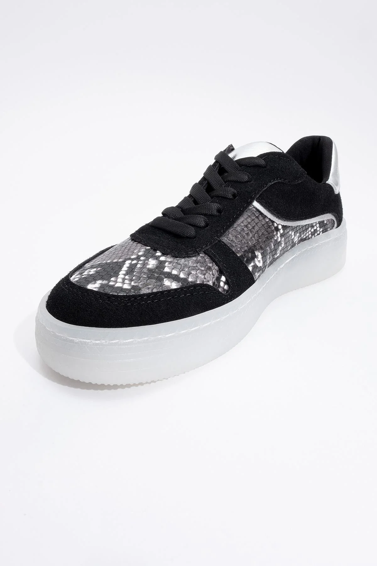 Montero - Black Patterned Sneaker (Women) - Image 3