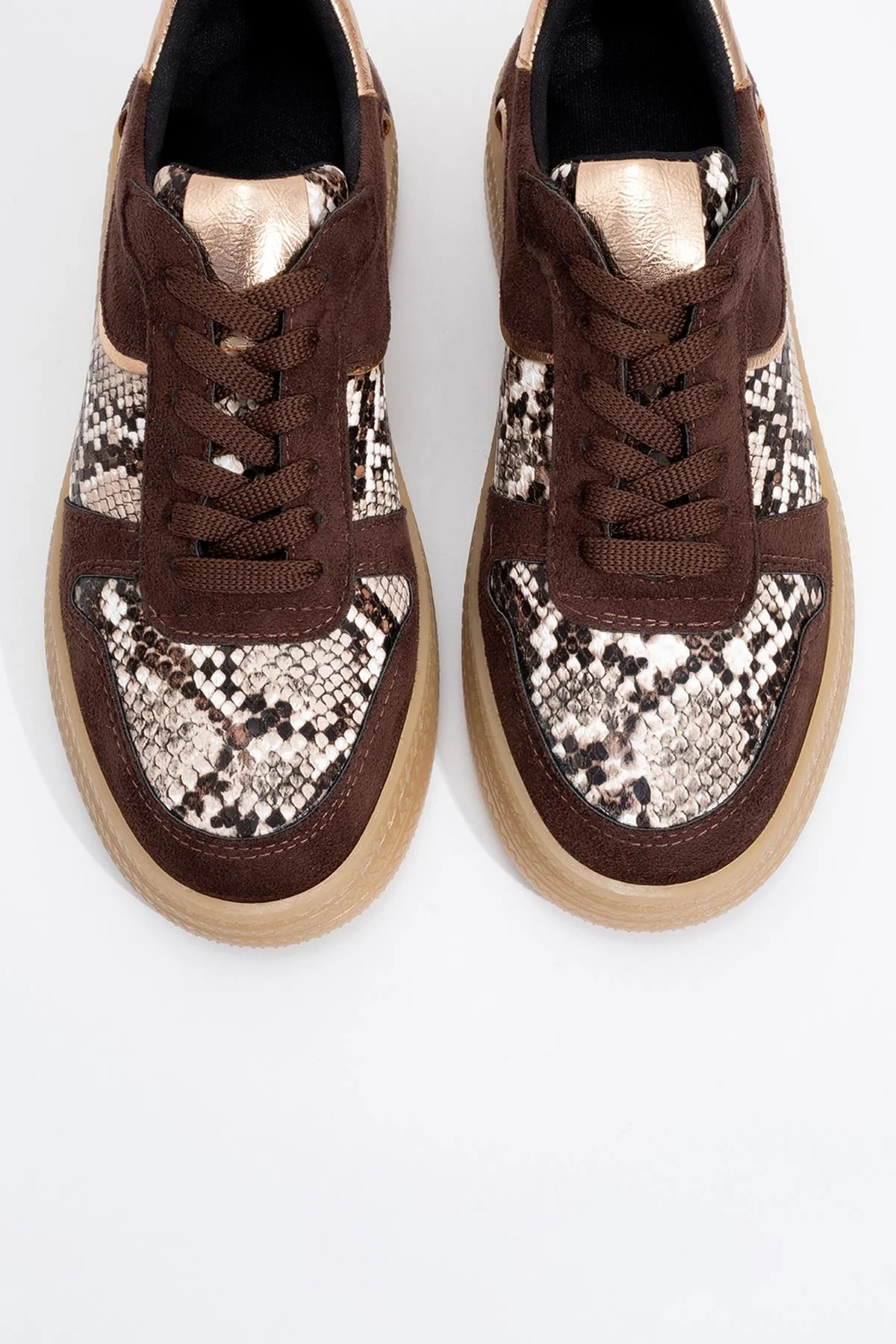 Montero - Brown Patterned Sneaker (Women) - Image 2