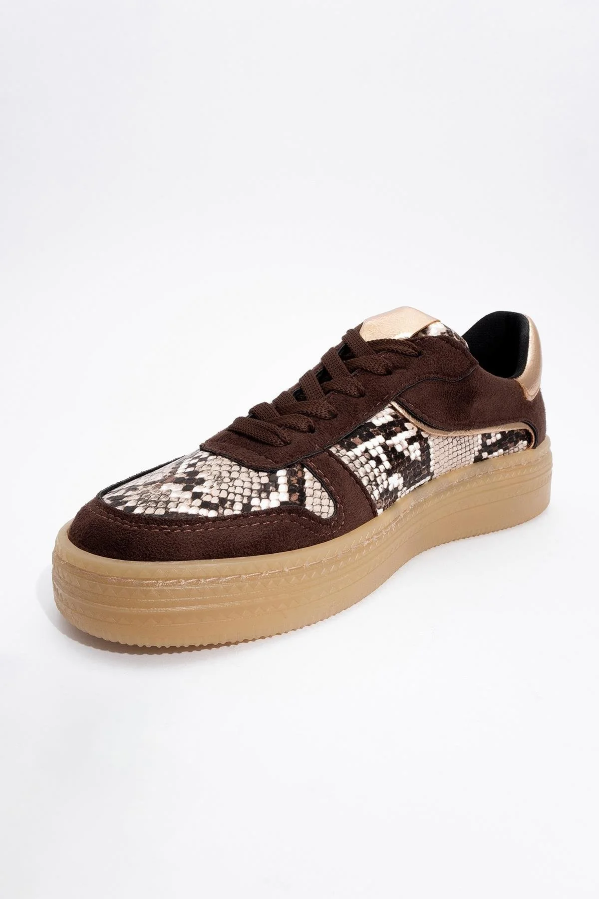 Montero - Brown Patterned Sneaker (Women) - Image 4