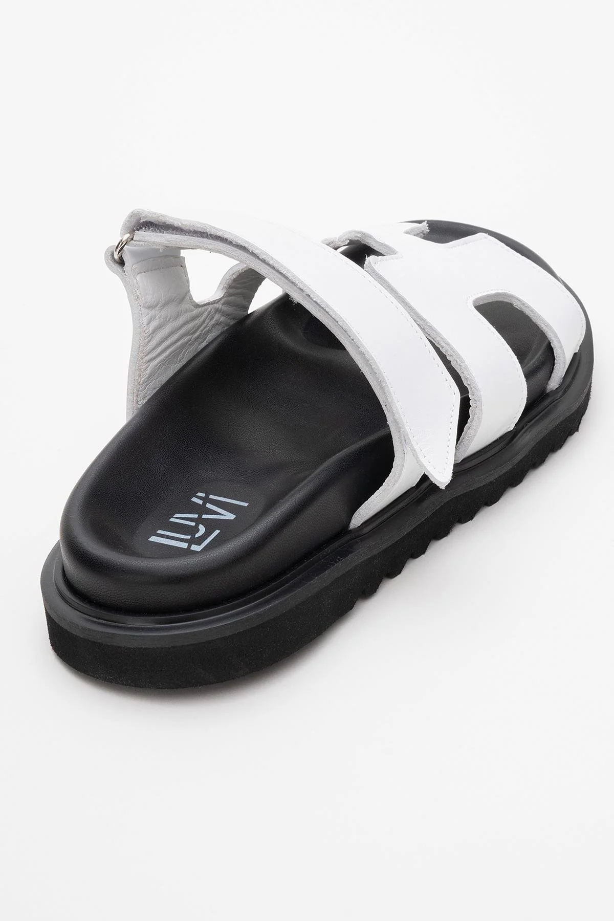 Morte - White Leather Slide Sandal (Women) - Image 5