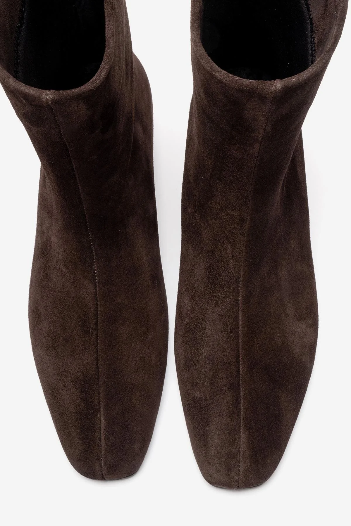 NACHO - Brown Genuine Leather Minimal Block Heel Ankle Boot (Women) - Image 2