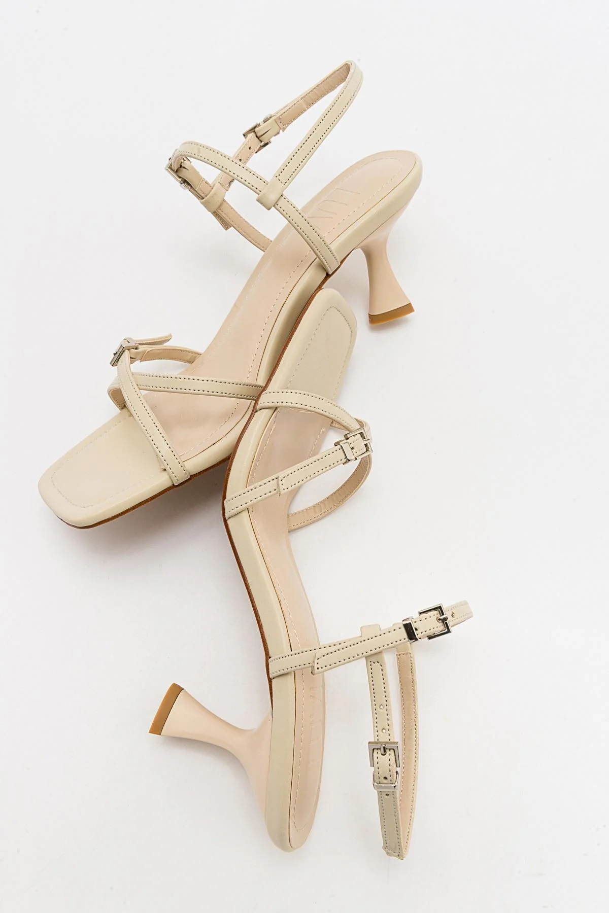 Nebel - Ecru Heeled Sandal (Women) - Image 4