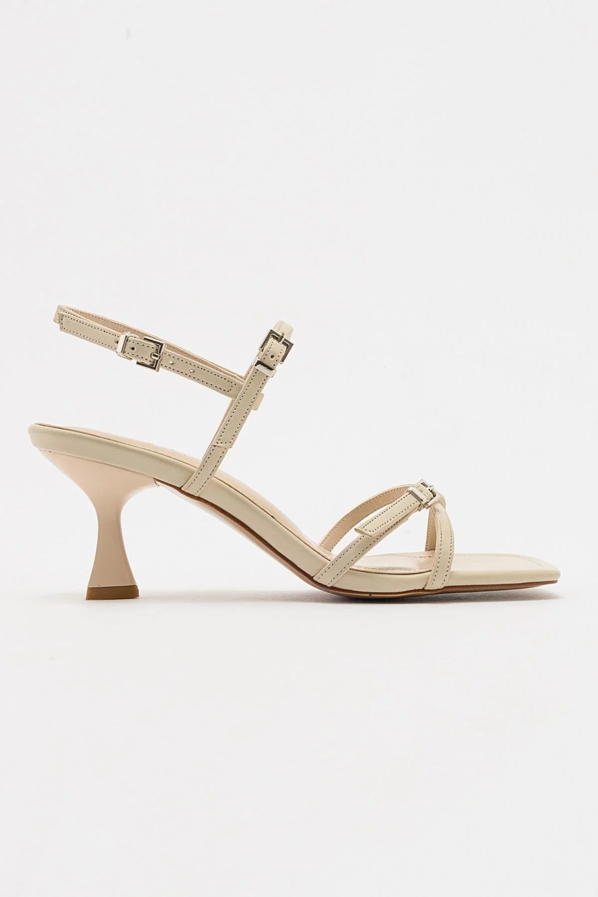 Nebel - Ecru Heeled Sandal (Women) - Image 6