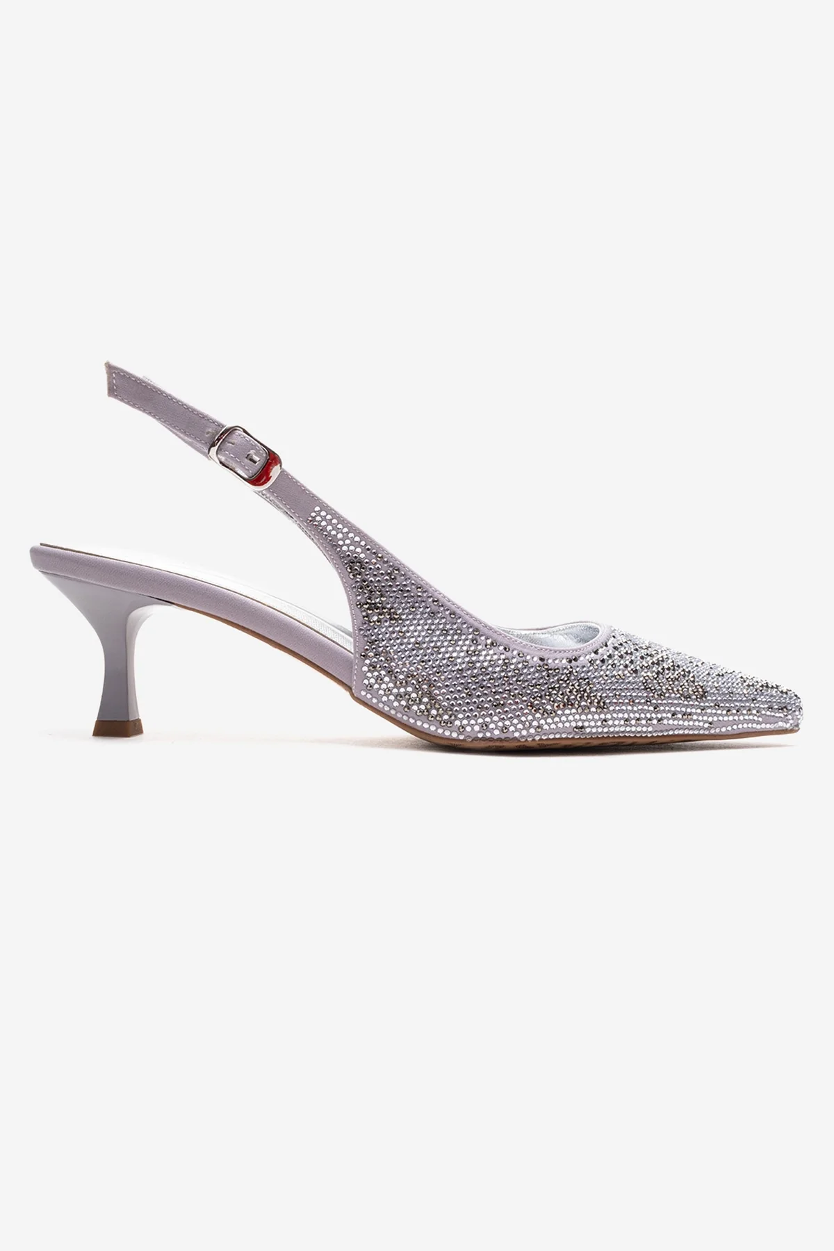 NELLA - Silver Jeweled Slingback Stiletto Pump (Women) - Image 4