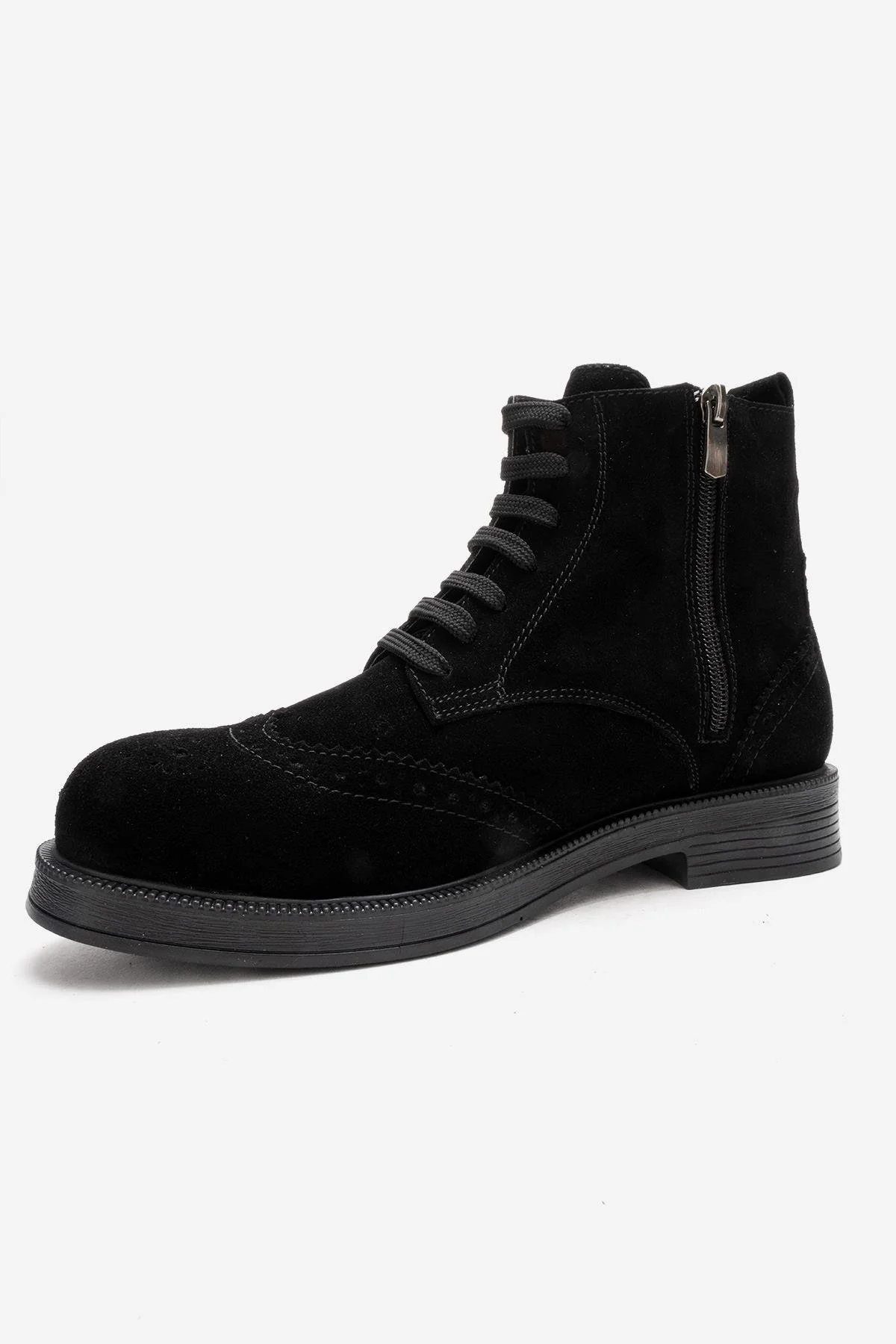 NELVY - Black Genuine Leather Boot (Women) - Image 6