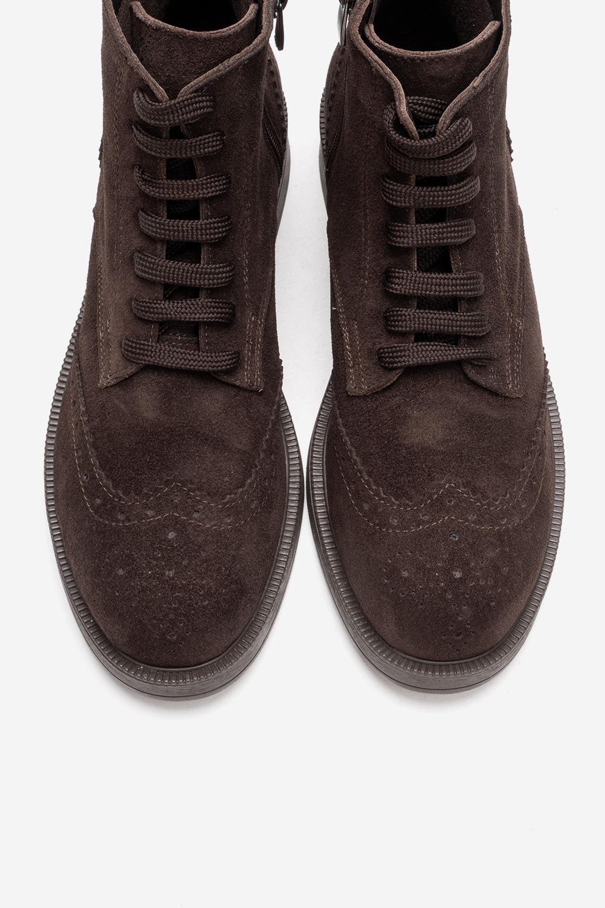 NELVY - Cognac Genuine Leather Boot (Women) - Image 2